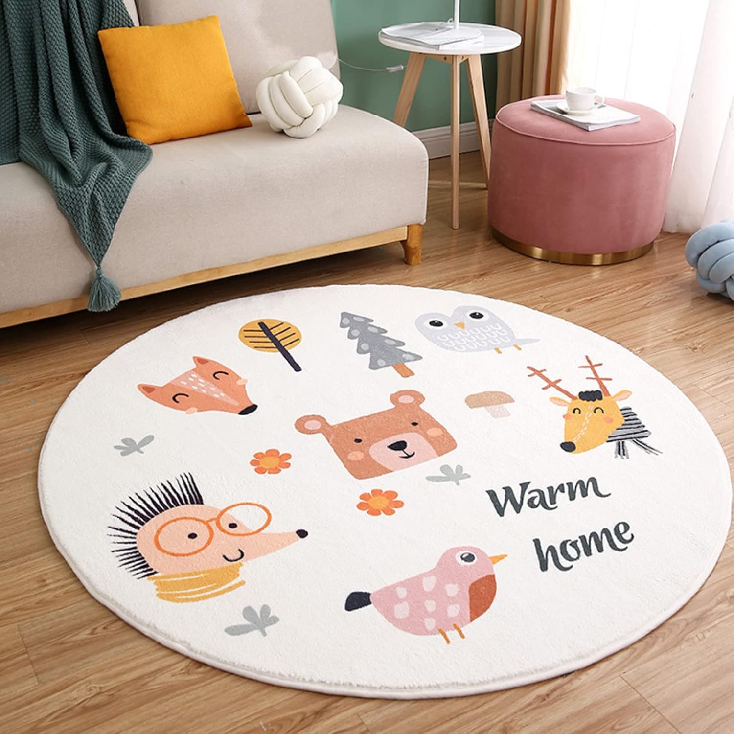 オープニング ベビープレイマット リビングマット 大きなプレイマット 円形 ベビー用 キッズプレイマット マット 赤ちゃんマット 色 赤ちゃんラグ 軽量 宇宙柄 軽い 北欧風 かわいい 180cm おしゃれ 柄 防音 滑り止め ネコ サークル 円形ラグ チェアマット Cougaropen Com