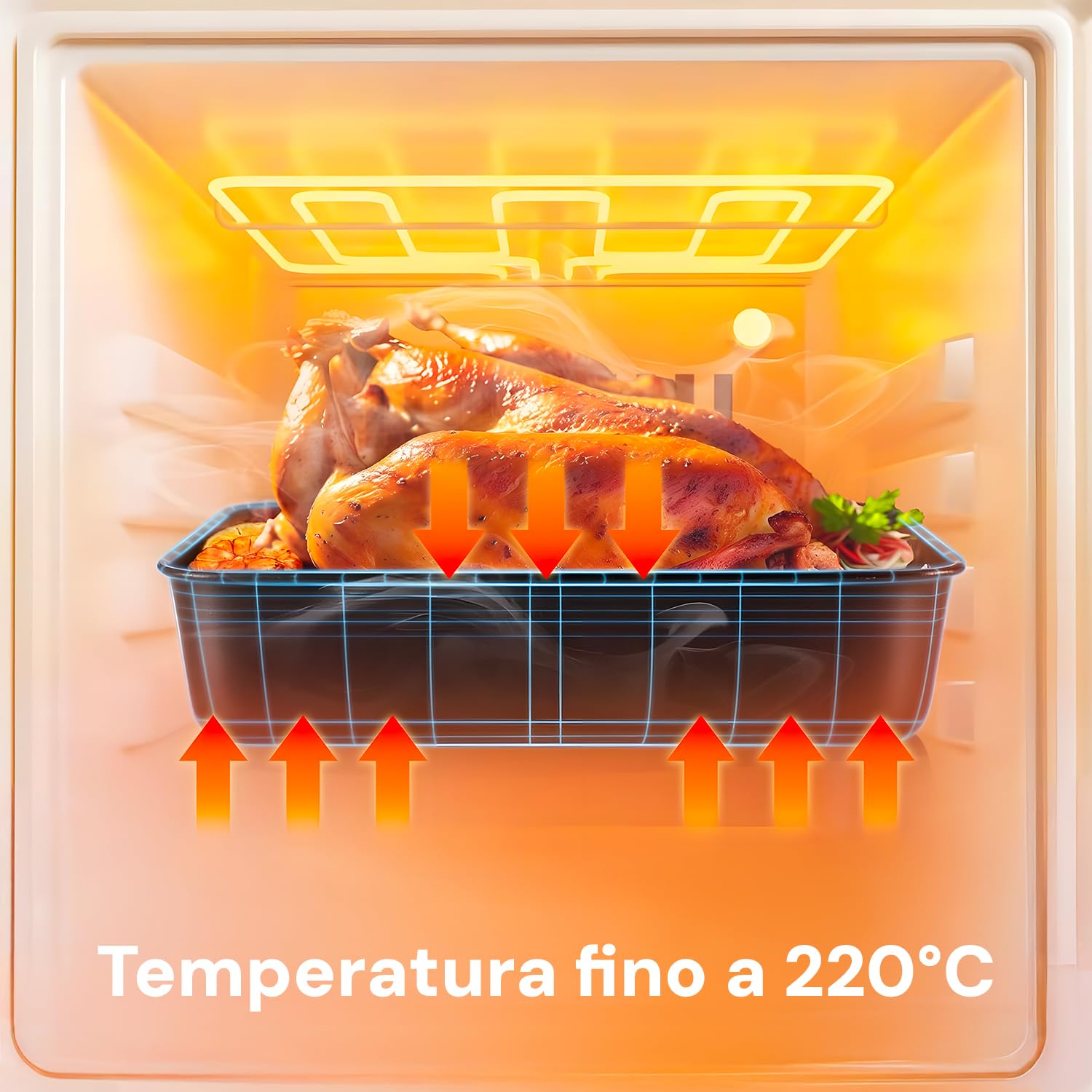 Avilia Set 4 Teglie Antiaderenti in Acciaio al Carbonio 20-25 - 30-35 - Cottura Uniforme Senza Grassi per Pizze e Torte | Made in Italy, Facili da Pulire, Ideali per Famiglie