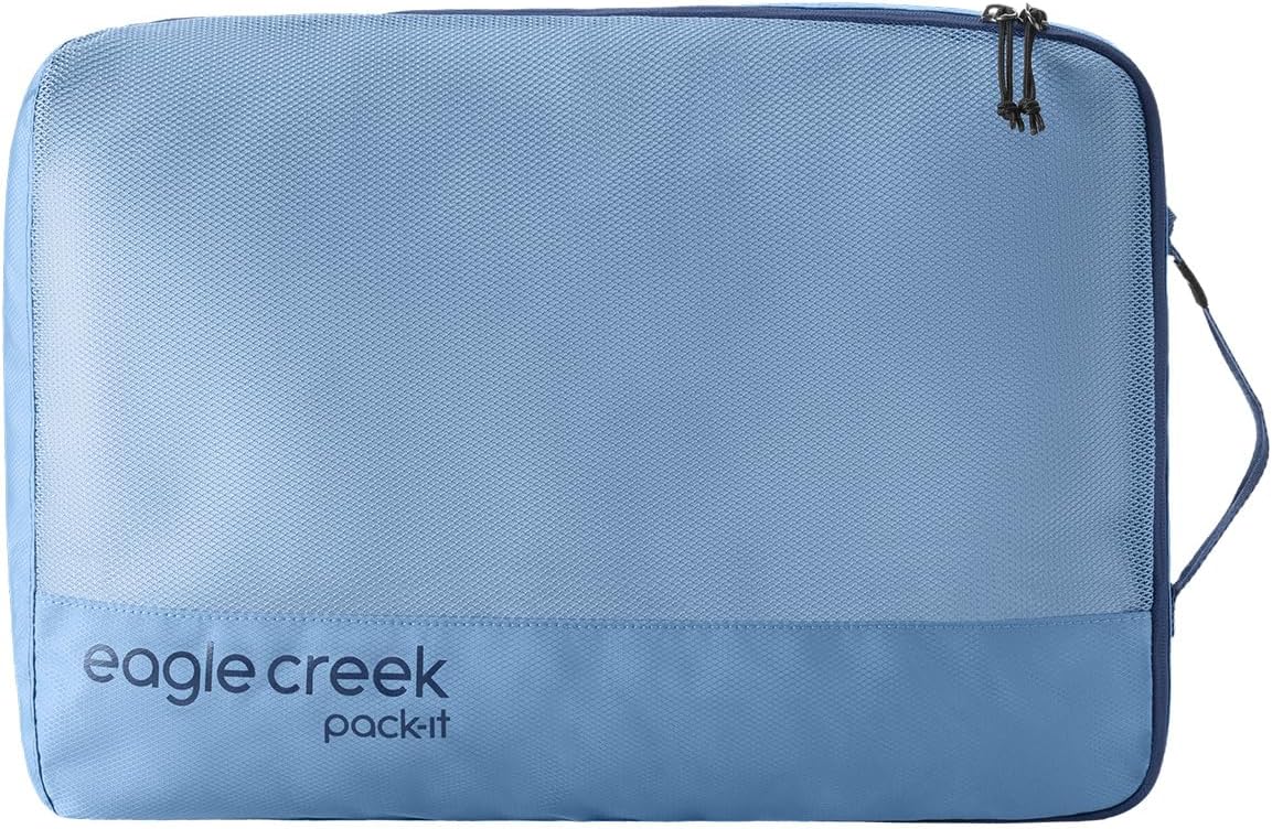 – Eagle Creek Pack-It Reveal Cube Set - Packing Cubes for Compartmentalizing Luggage - Durable - Ultra-Lightweight - Water-Resistant - Easy Grab Zipper Pull - Mesh Windows - Black - XS/S/M