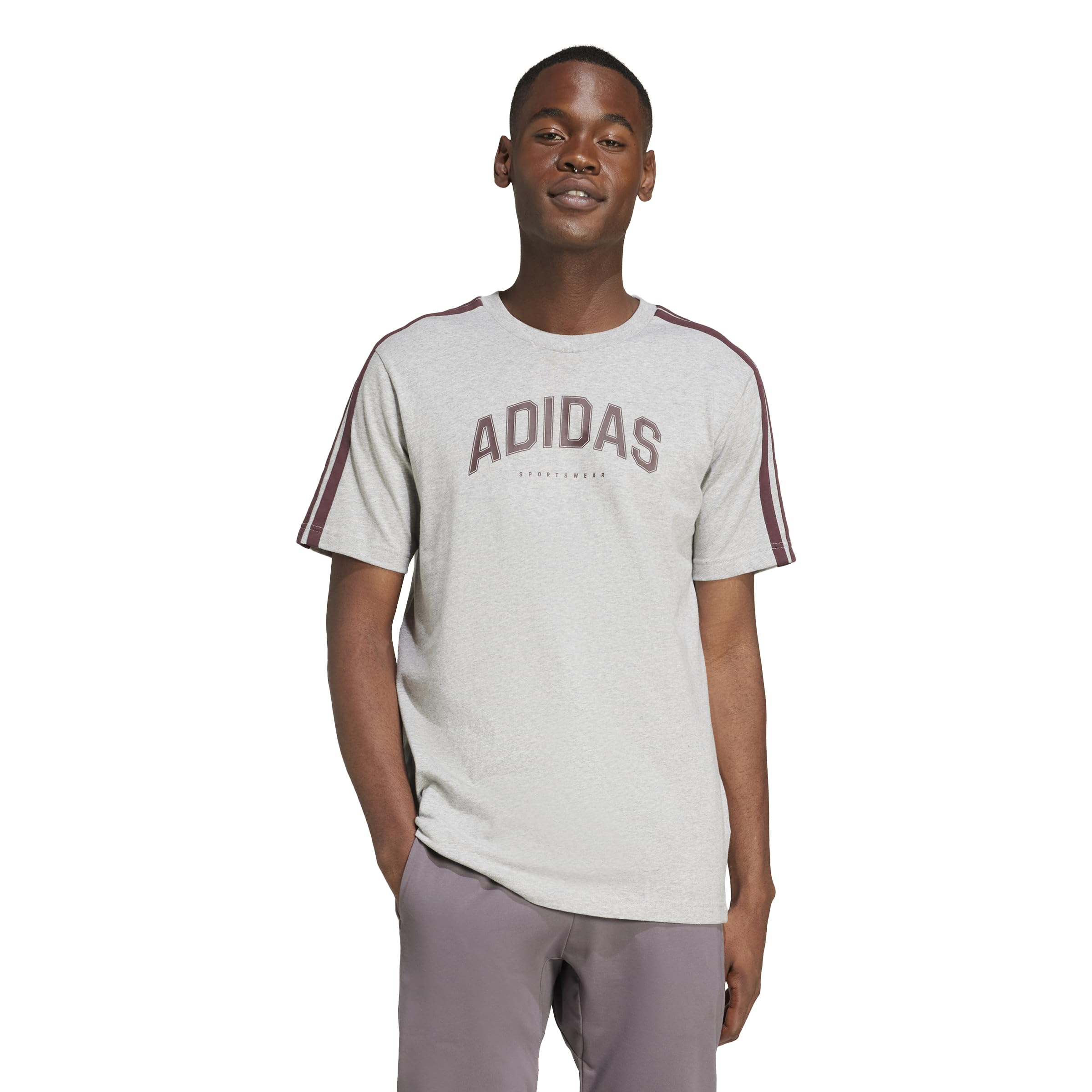 adidas Men's Codes Collegiate Linear Graphic T-Shirt