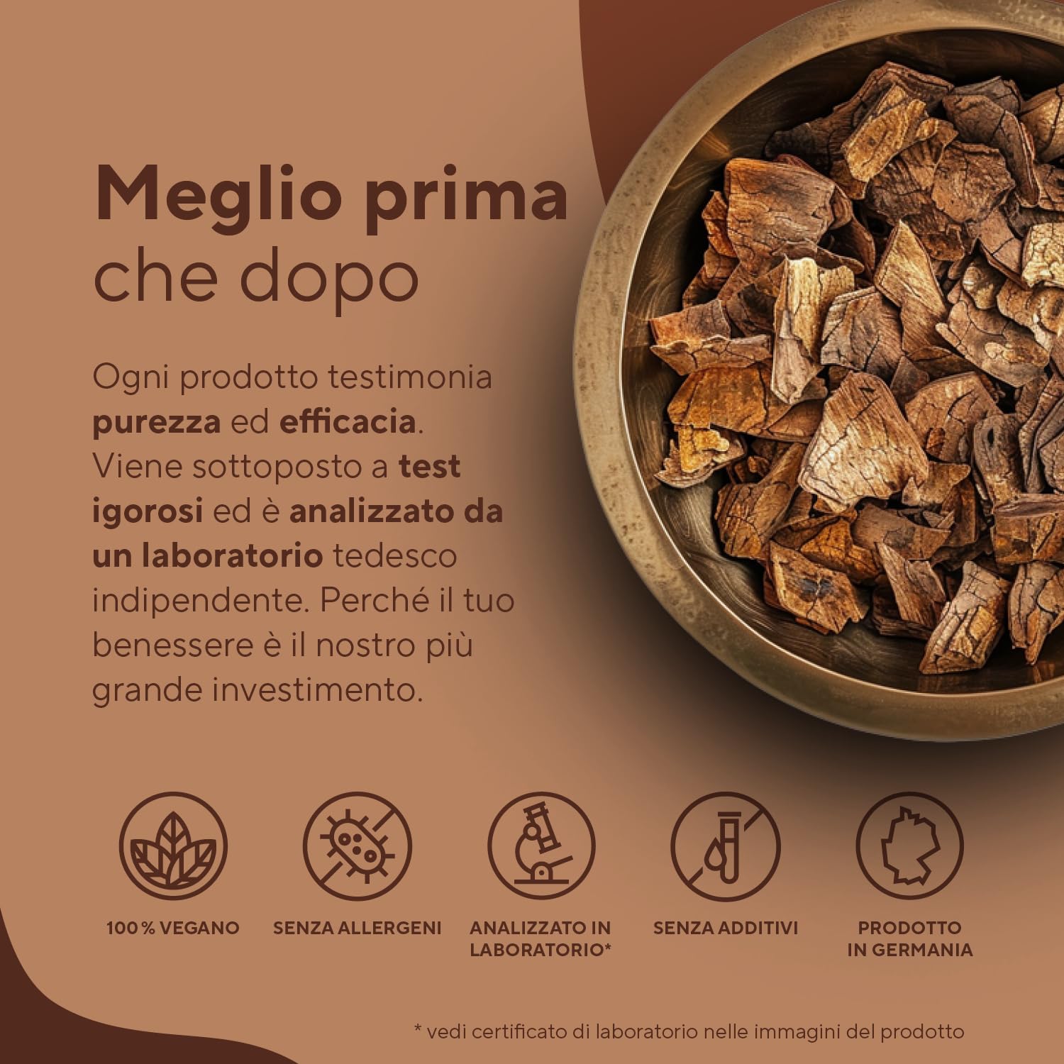 Estratto di corteccia di pino 660mg - 180 Capsule Alto dosaggio - Vitamina C naturale - 32% OPC - Premium pino marittimo francese - Testato in laboratorio - TRUE NATURE®