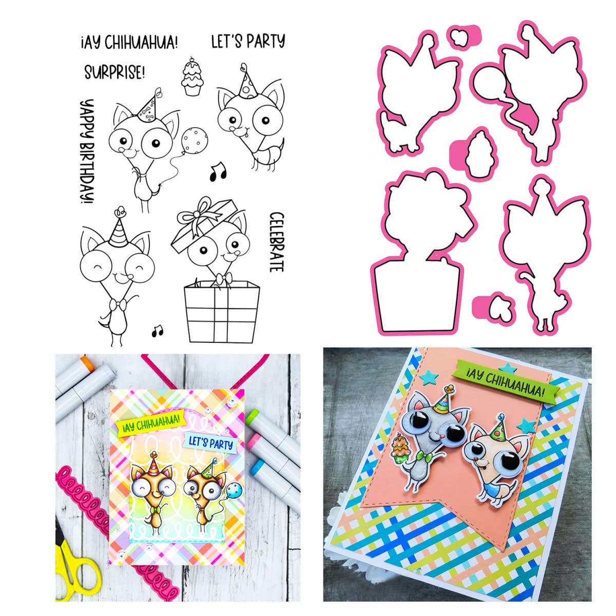 Amazon.co.jp: Jay Chihuahua Let's Party Happy berthday