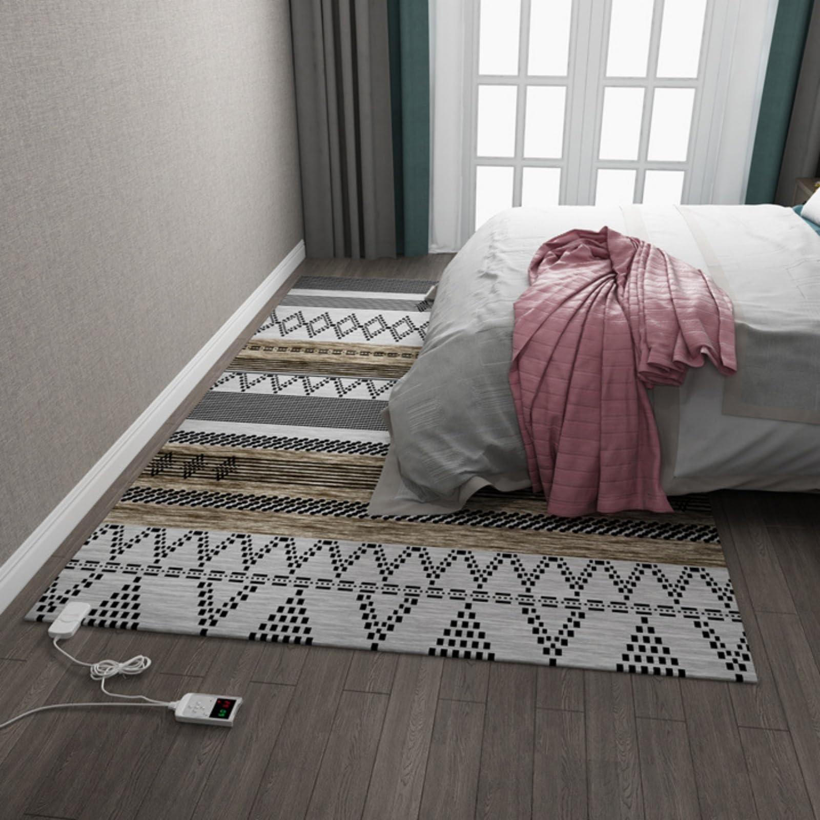 Chauffe-Pieds électrique, Tapis Chauffant Portable
