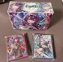 崩壊スターレイル カフカ 合皮製デッキケース　スリーブ二点セット 崩壊スターレイル カフカ 合皮製デッキケース スリーブ二点