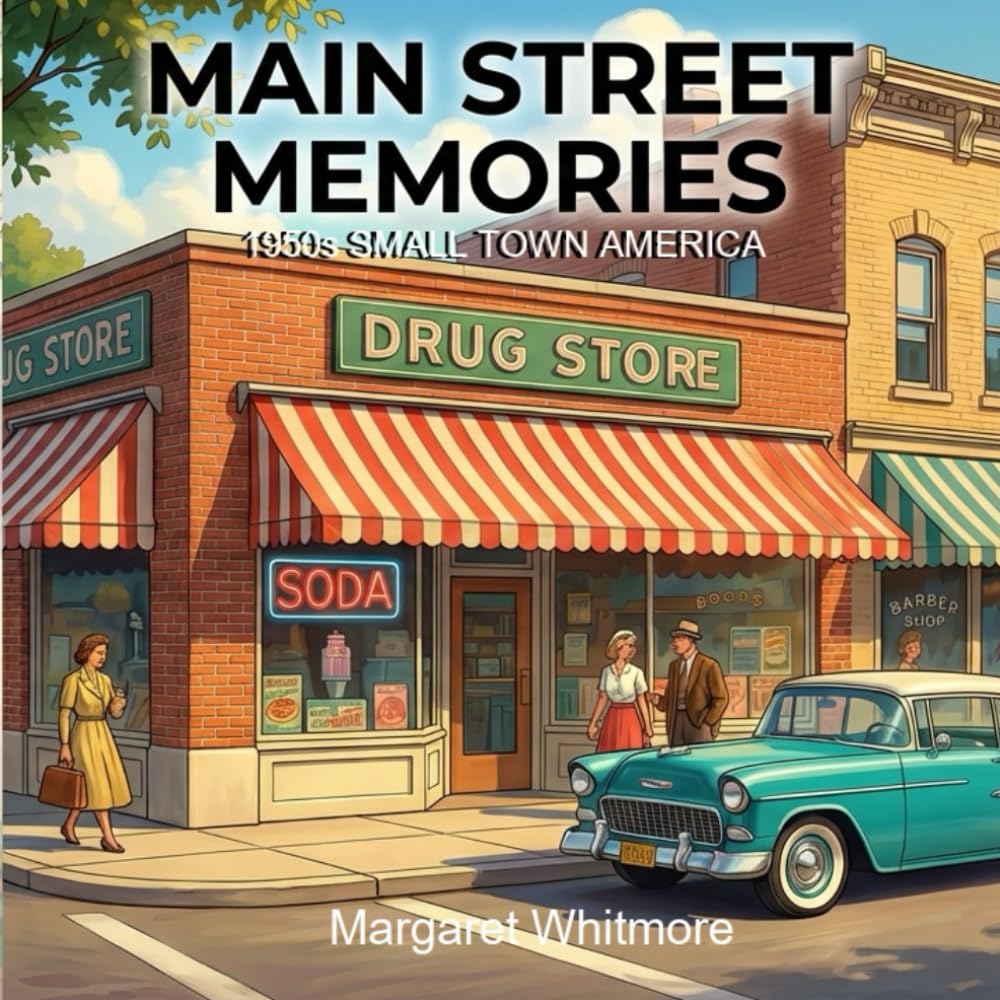 Main Street Memories: 1950s Small Town Coloring Book for Memory Care: Nostalgic Scenes for Seniors with Dementia & Alzheimer's | Large Print Bold & ... for Dementia and Alzheimer's Memory Care)