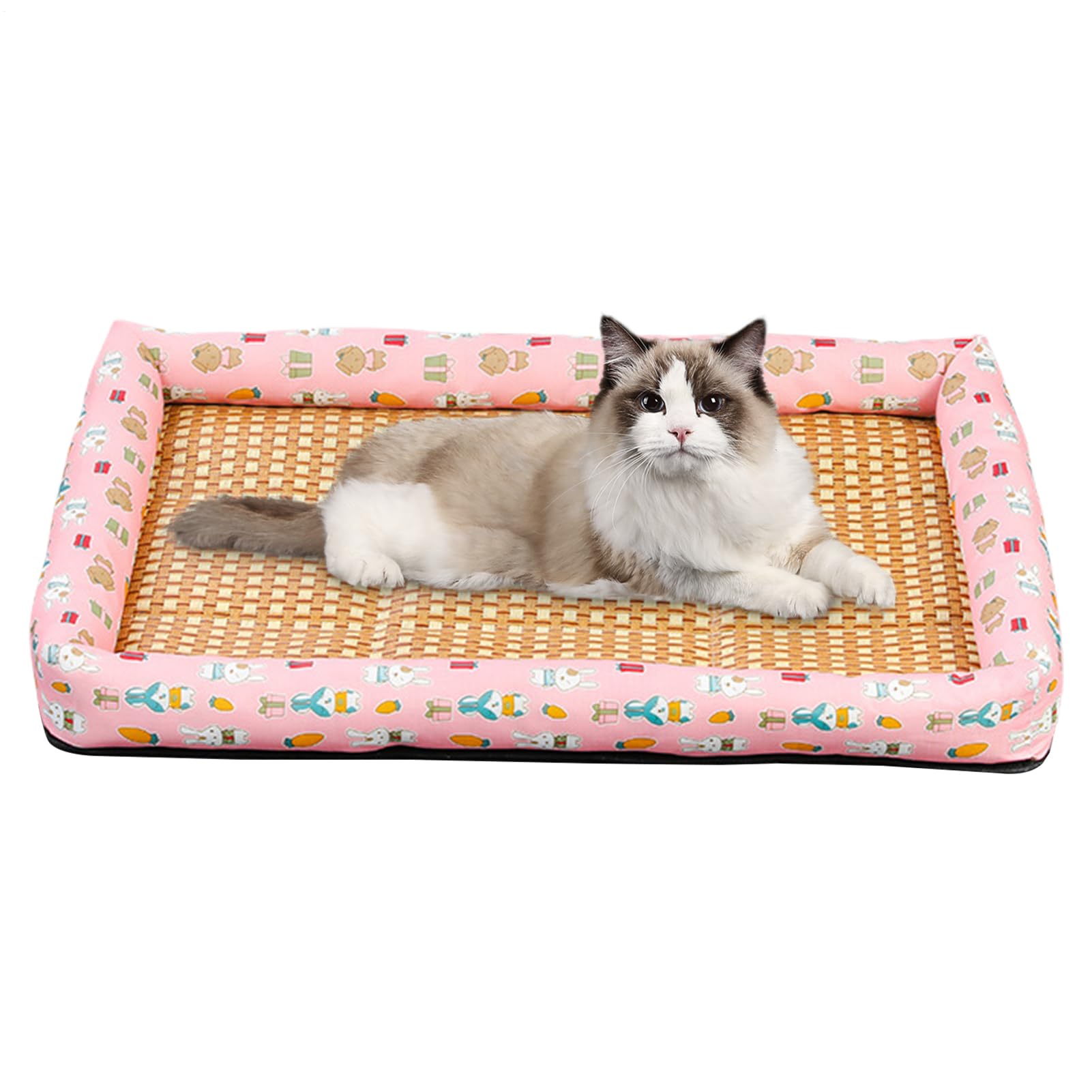 Cuscino Rinfrescante per Gatti Traspirante Con Effetto Gelido Per Cuccia | Materassino Portatile Per Trasportino Auto Casa E Esterno Per Cani Gatti E Altri Animali
