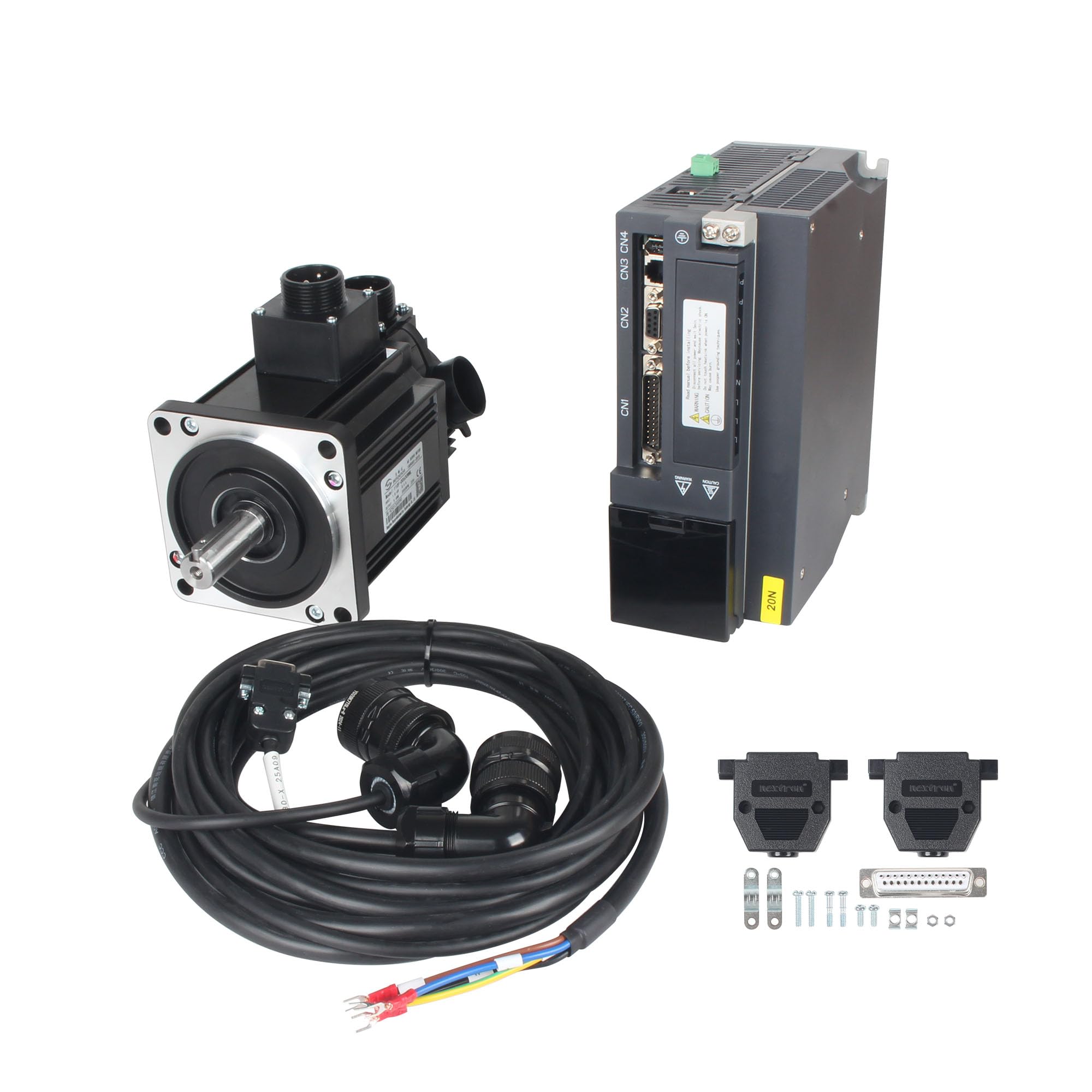 Amazon.com: CNCTOPBAOS 1800W 1.8KW 220V AC Servo Motor with Driver