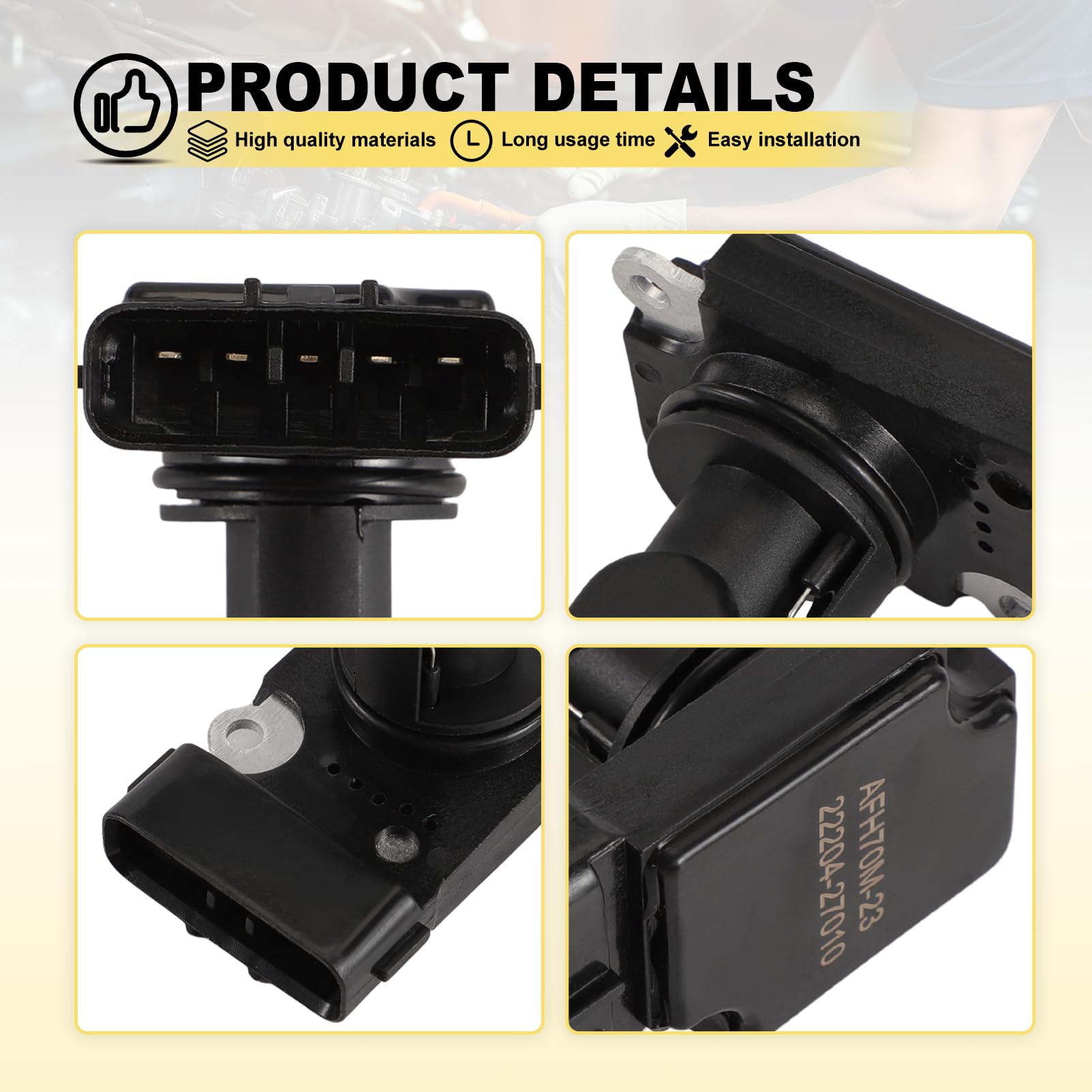 Capteur Débit D’Air MAF 22204-27010 Pour Toyota Avensis Astra