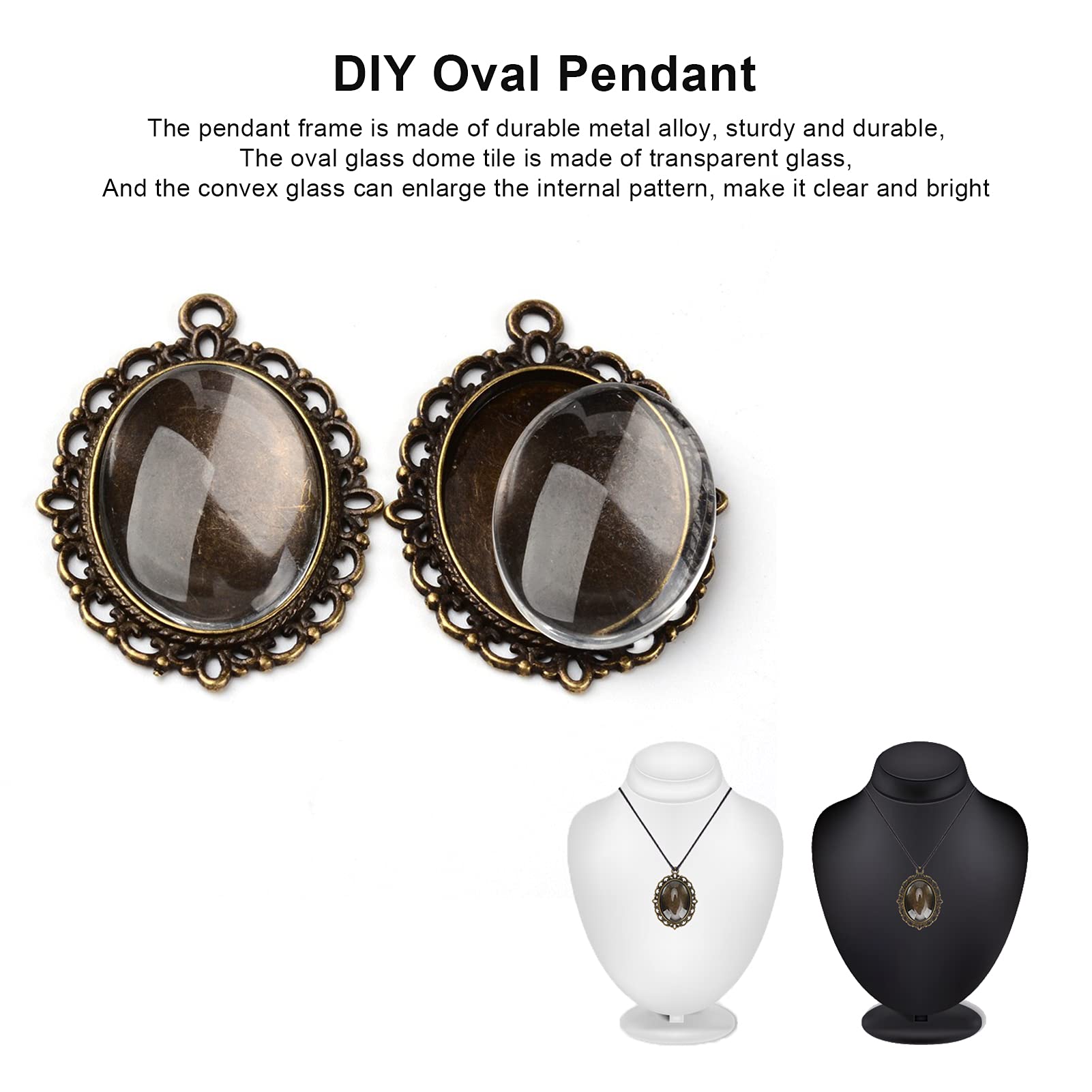 10 Ensembles De Cabochon En Verre Ensemble De Plateaux