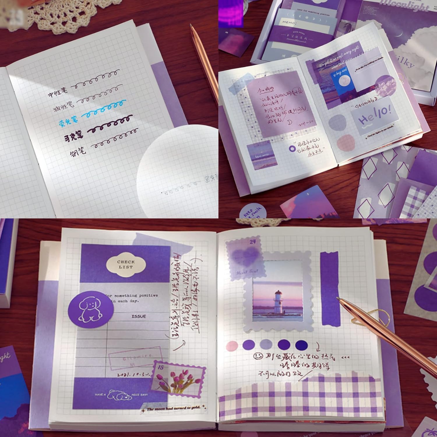 A6 Vintage Junk Journal & Scrapbook Kit | DIY Paper Crafting Set