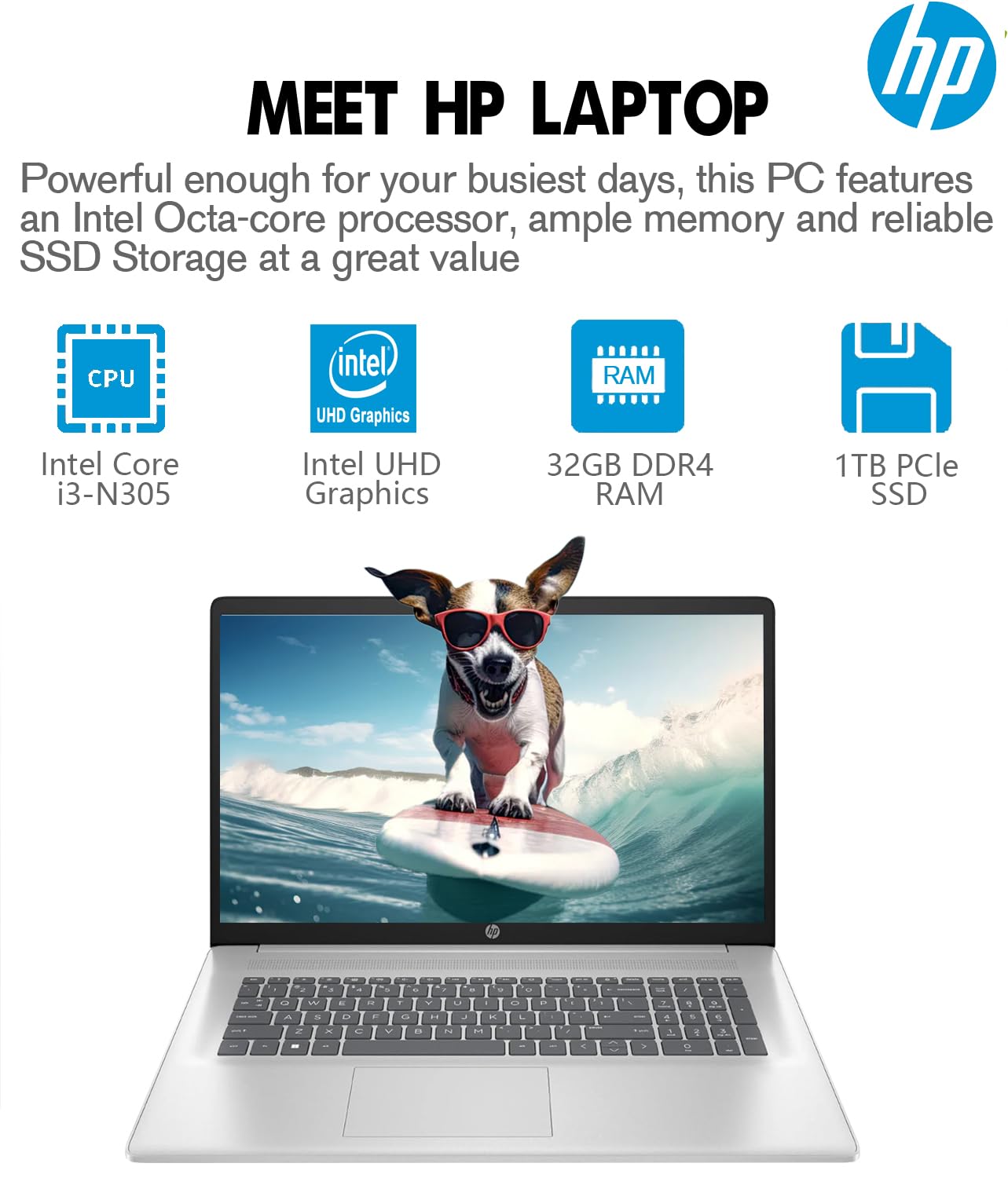 Amazon.co.jp: HP 17.3インチラップトップコンピューター、17 IPS FHD