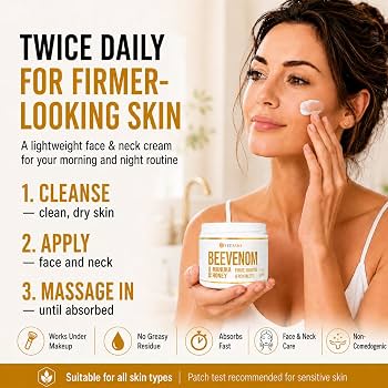 Amazon.com: Vitamo Bee Venom Skin Treatment Cream | Face & Neck
