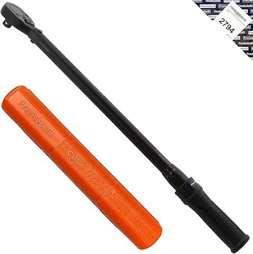 Miniatura 7 de Precisebuilt Llave dinamométrica Click Tech de 12" Drive 200-1000 in-lb