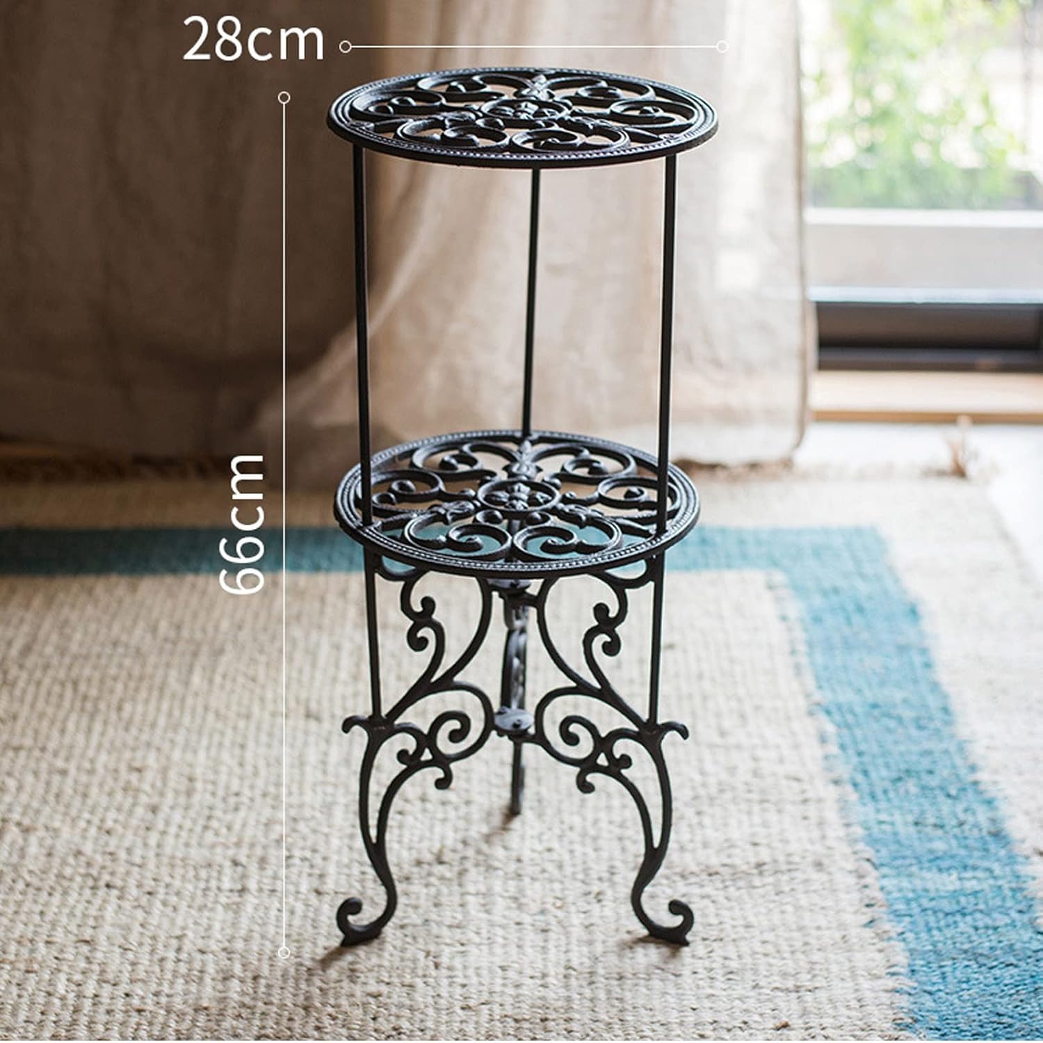 2 Pièces Support De Pot De Fleur En Fonte Support Mural Végétal Oiseau