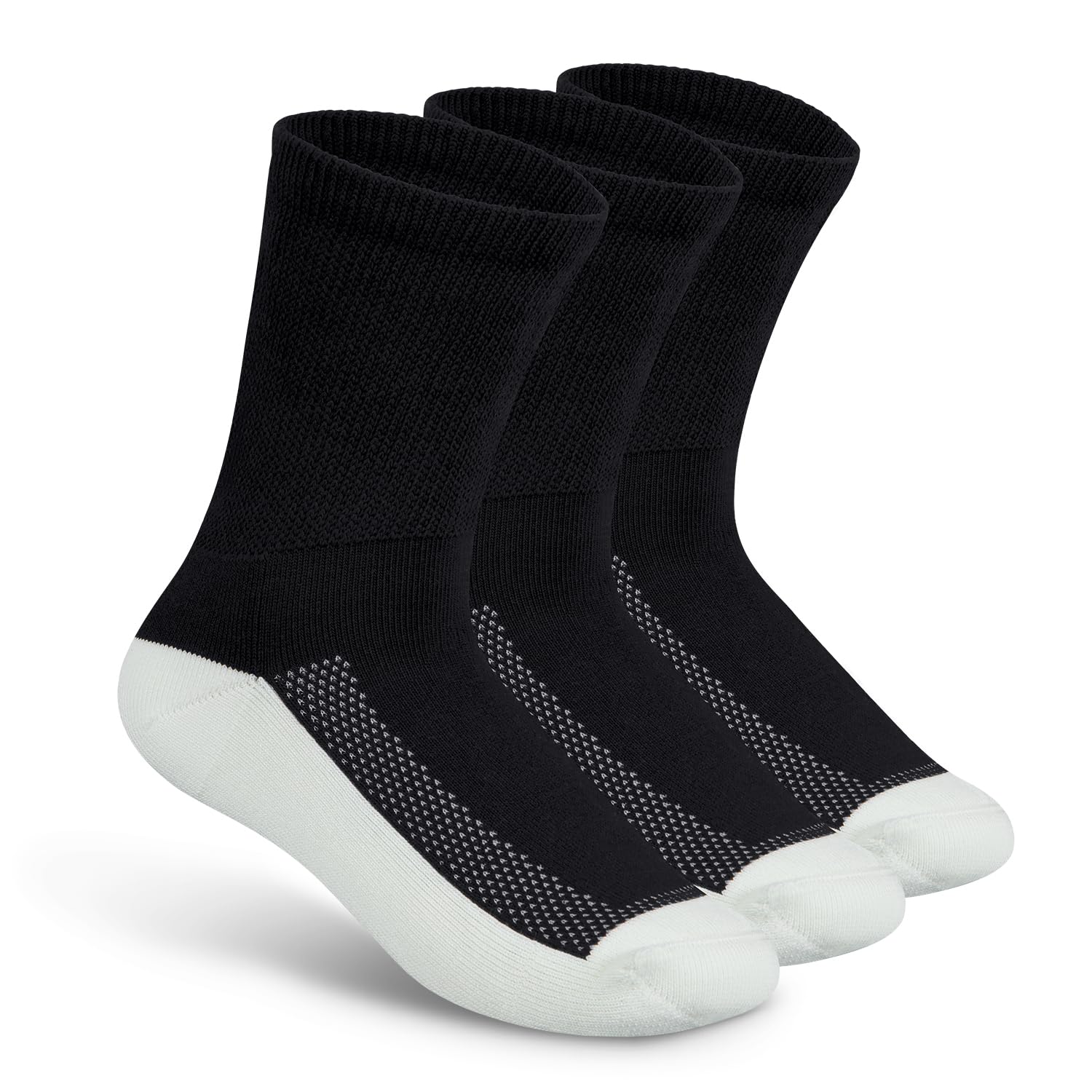 OrthoFeet Diabetic Socks with Padded Sole