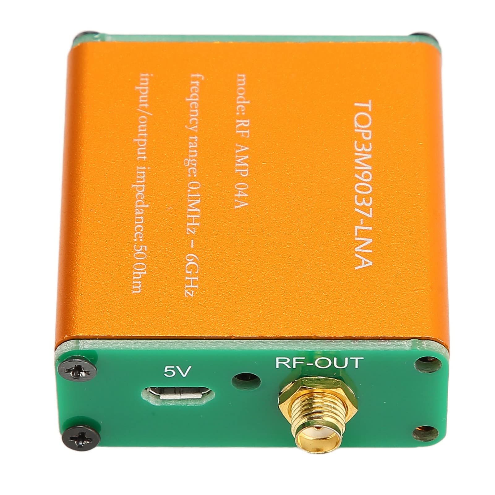 Amplificador DE BAJO Ruido PREAMPLIFICADOR DE Potencia RF 20DB MÓDULO Profesional LNA DE Alta Ganancia (Batería no incluida)