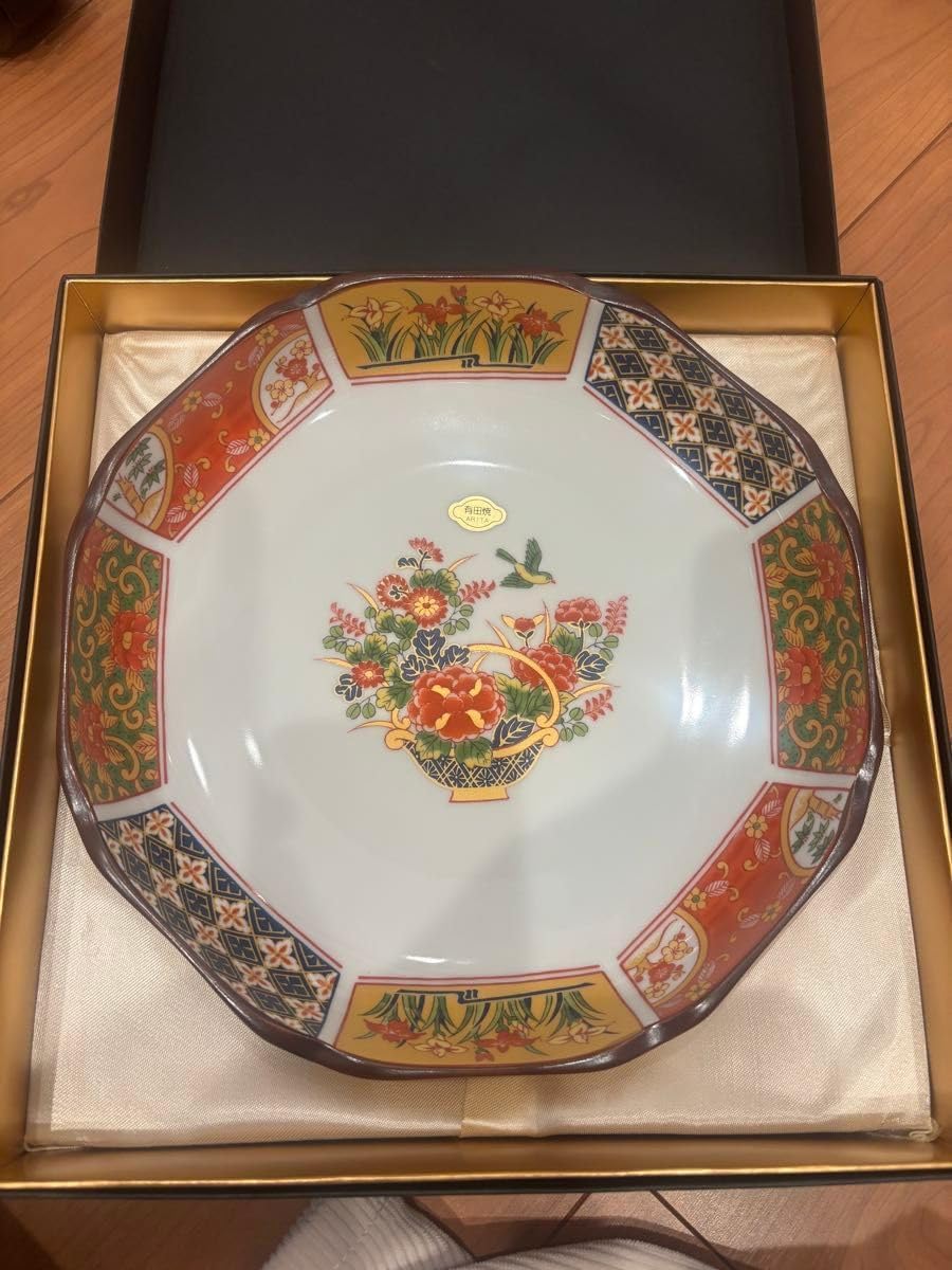 コンパートメントプレート】 大皿 古伊万里 🎓 大皿