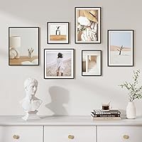 Vista 59 de Fun Memories Portarretratos de metal de 16 x 20 pulgadas con paspartú de 11 x 14 pulgadas, acabado de aluminio cepillado, parte delantera de vidrio