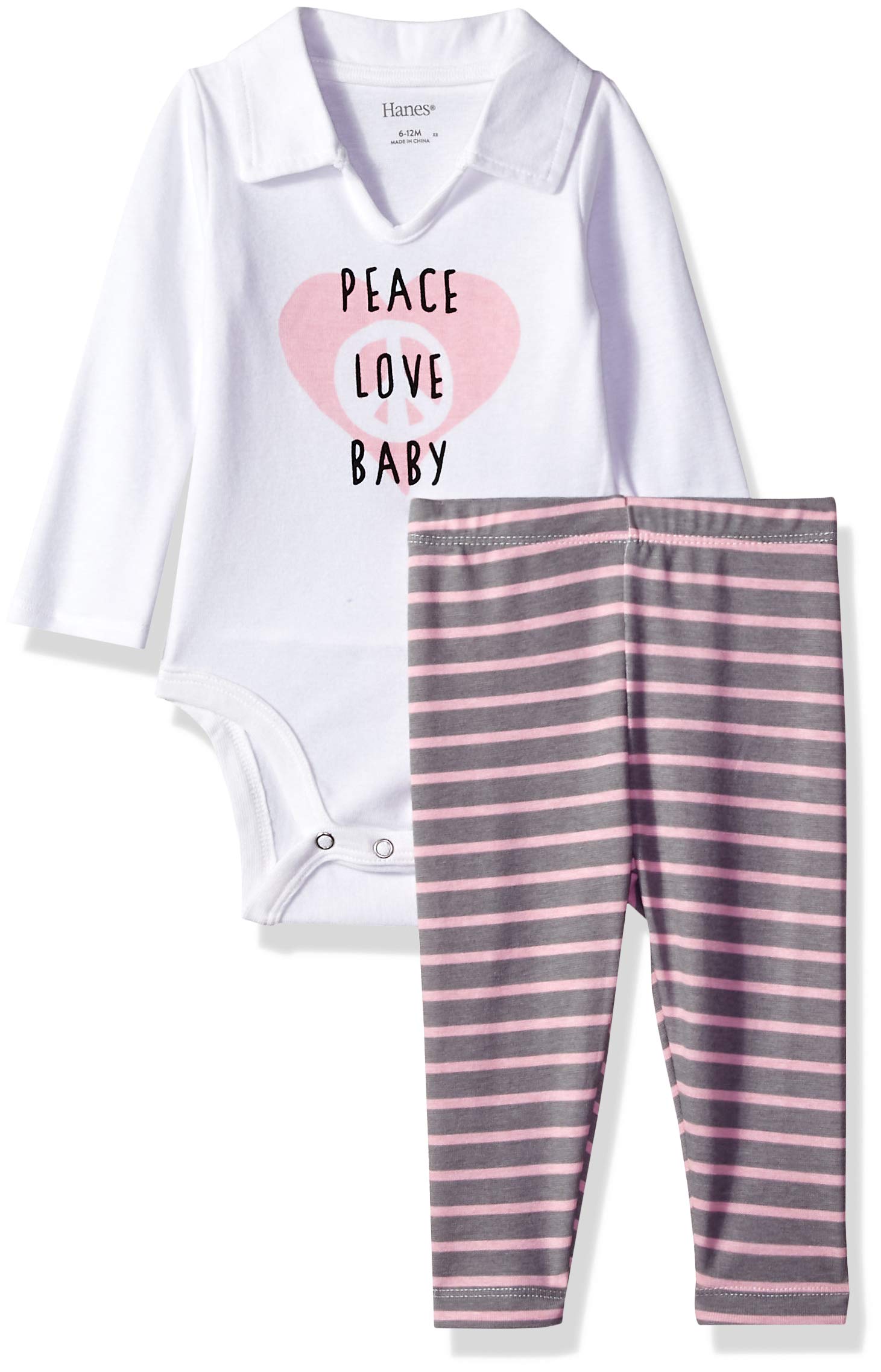 Hanes Juego de canastilla para bebé niño
