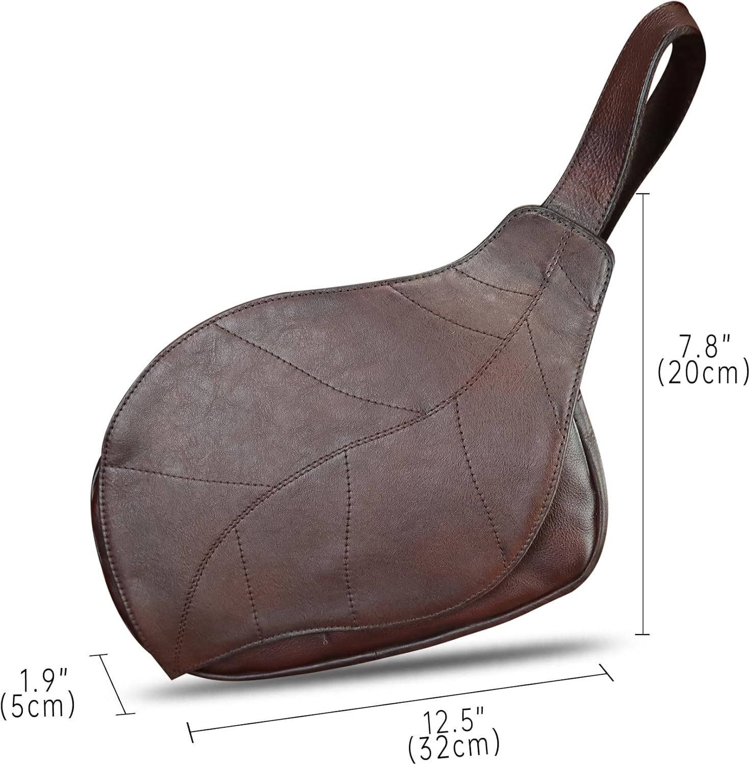 IVTG Genuine Leather Sling Bag for Women Vintage Real Leather Sling Backpack Fashion Shoulder Crossbody Bags Chest Bags - Image 5