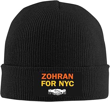 Zohran for NYC Mayor Mamdani for New York Mayor 2025 Knit Hat Warm