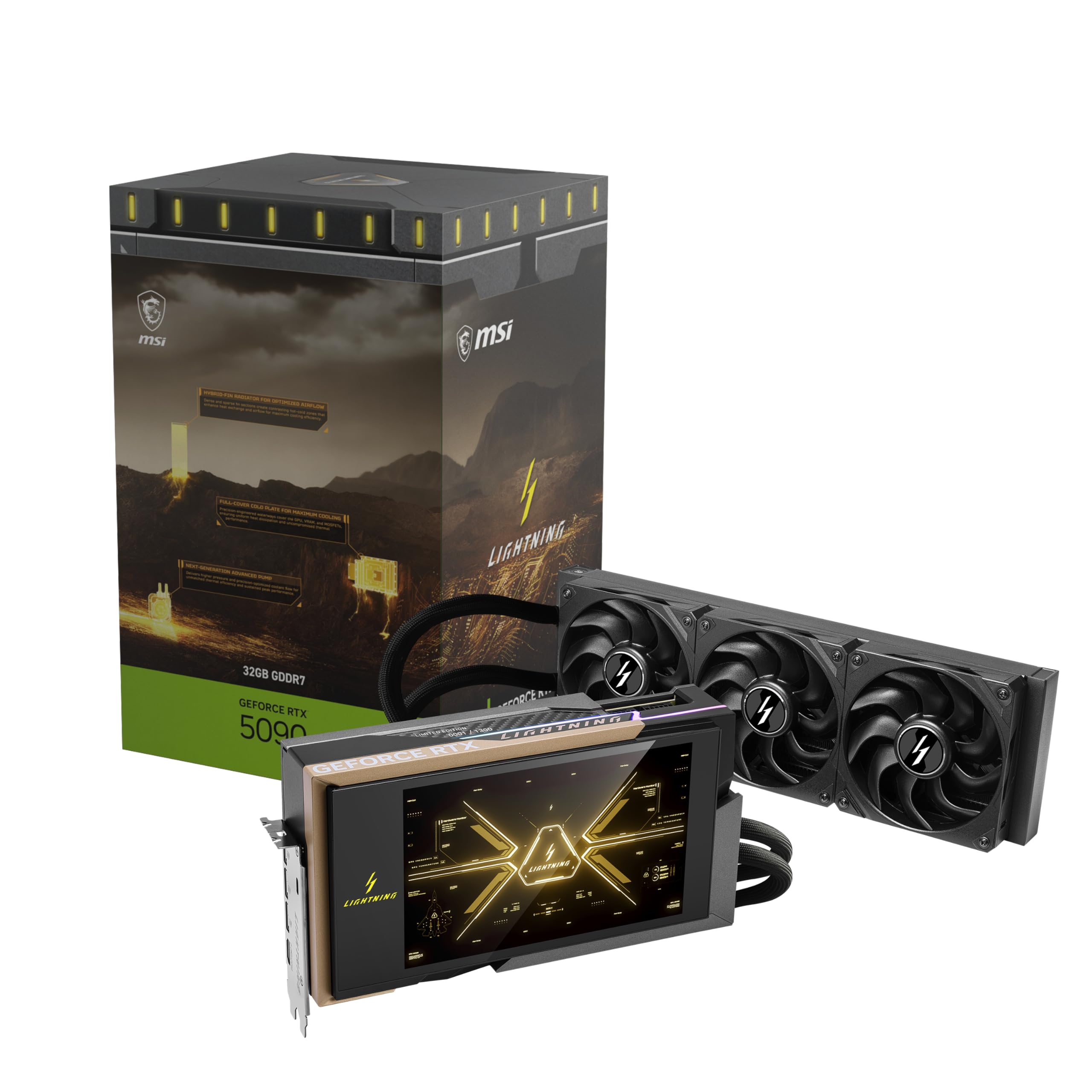 Gaming RTX 5090 32G Lightning Z Graphics Card (32GB GDDR7