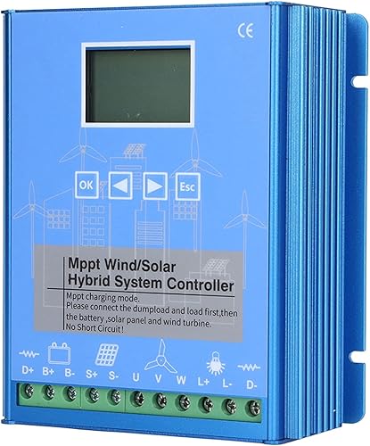 Miniatura 6 de 24 V 48 V MPPT viento controlador solar accesorios de energía eólica solar, controlador de energía LCD universal viento 1000 W fotovoltaico 1000 W