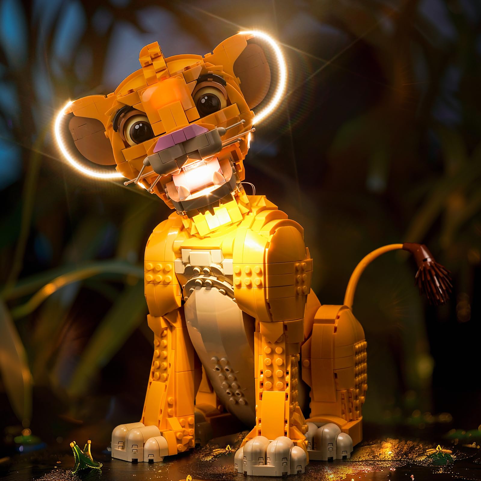Light Kit for Lego Young Simba the Lion King, Lighting Set for Lego 43247 Young Simba the Lion King Set - Not Include Models, Just Light Kit — image 1