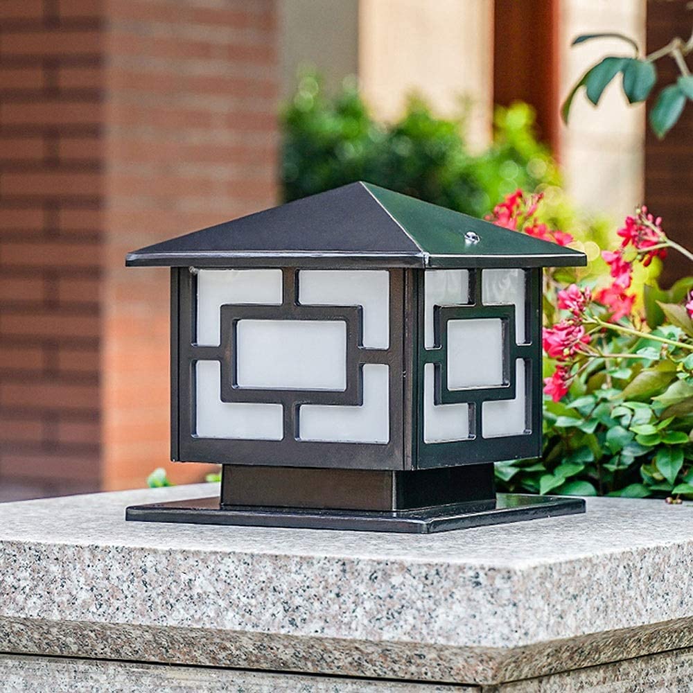 Lampe de jardin moderne étanche E27 applique murale extérieure