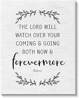 Stupell Industries Religious Scripture Prayer Comforting Typography Sign, Design by Lettered and Lined