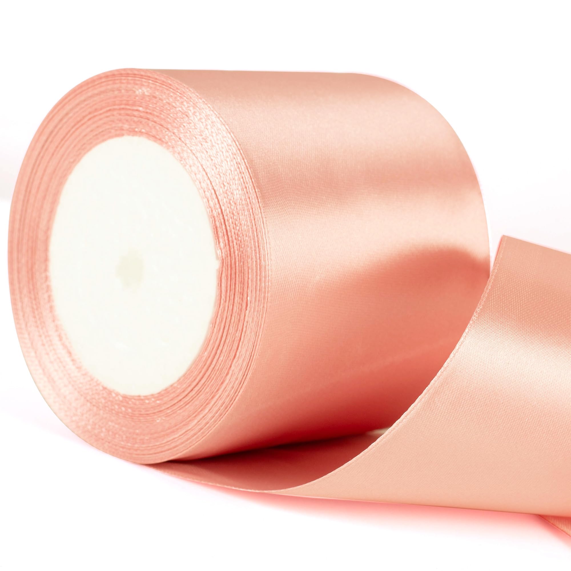 75mm Wide Dark Pink Thick Ribbon for Gift Wrapping 22m