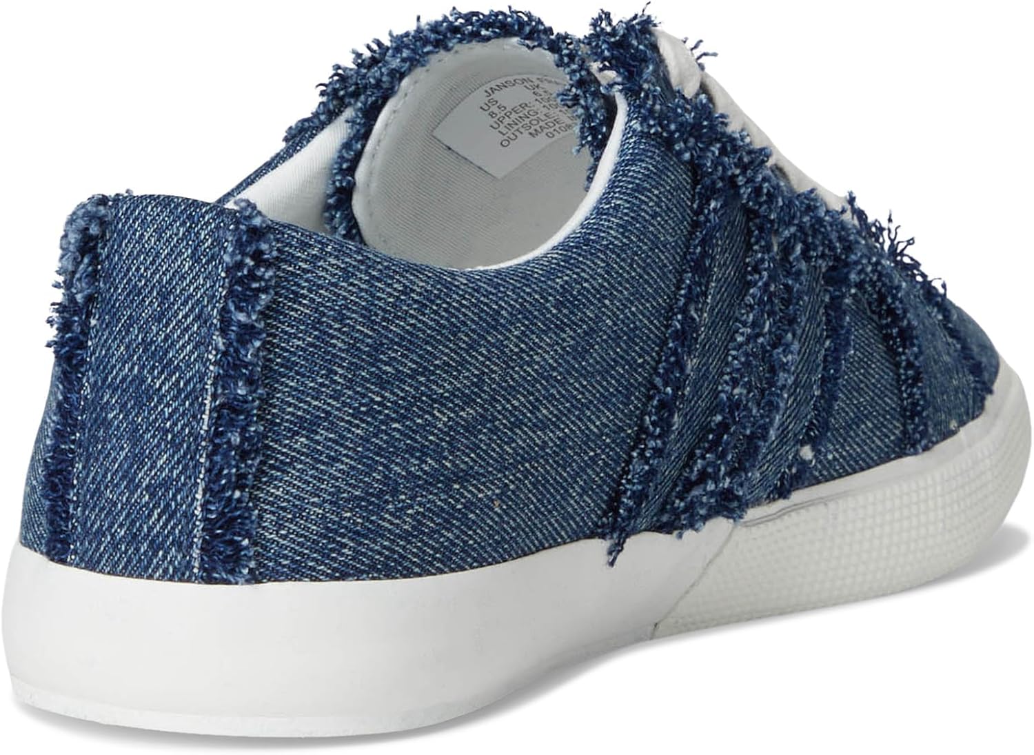 Lauren Ralph Lauren Janson Frayed Denim Sneakers