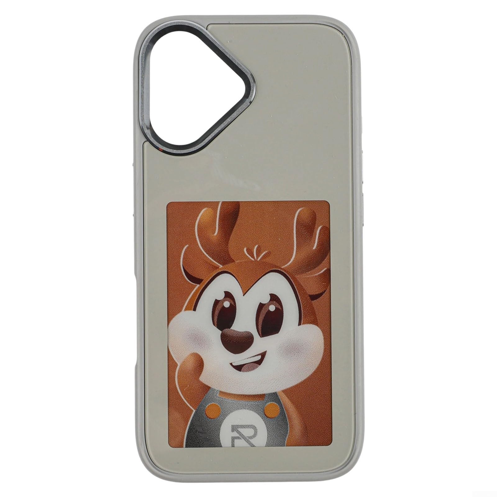 Coque NFC personnalisable iPhone 17 coque arrière mince image DIY 17 gris protection