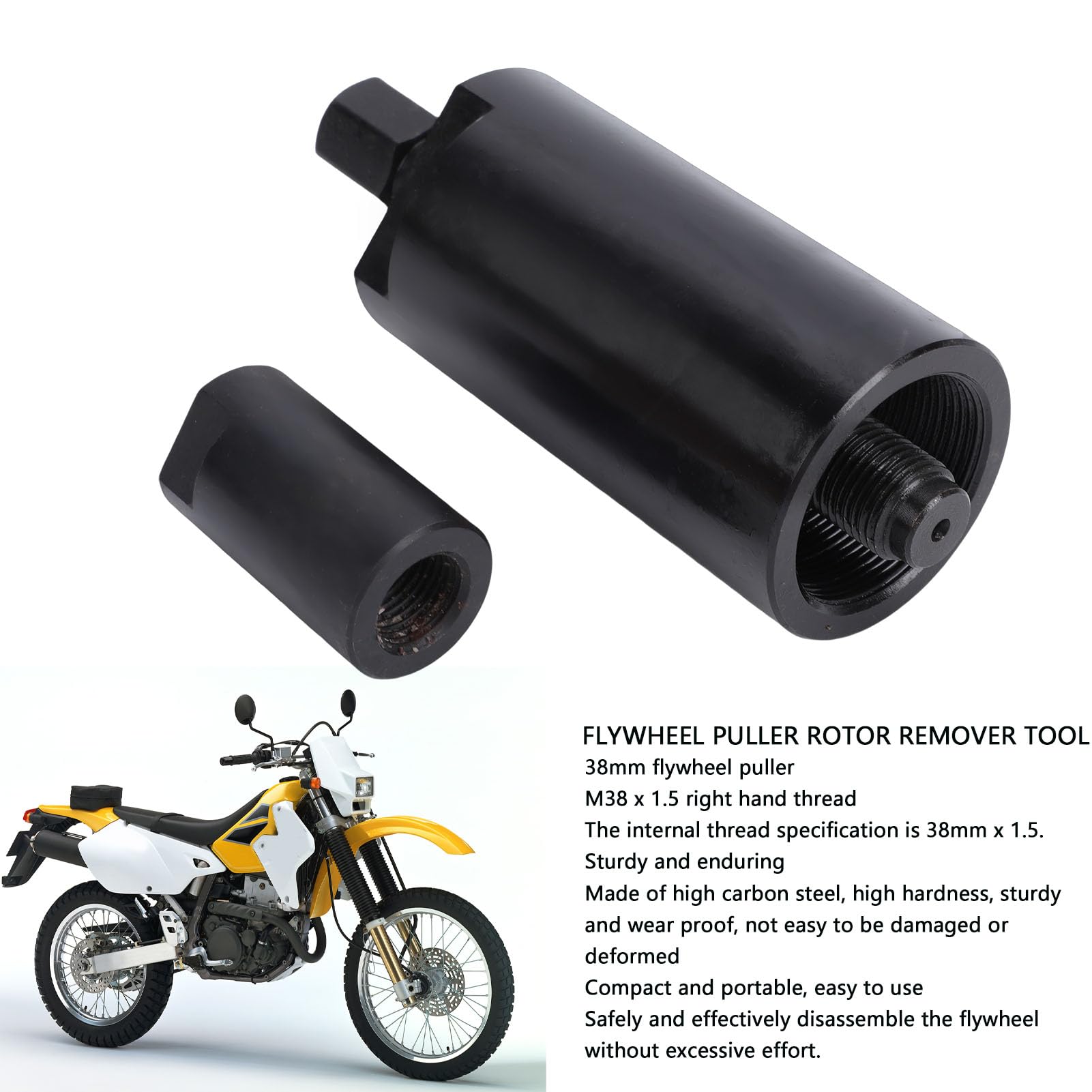 Luocute 38mm Ściągacz Koła Zamachowego do Usuwania Rotora dla DRZ400S