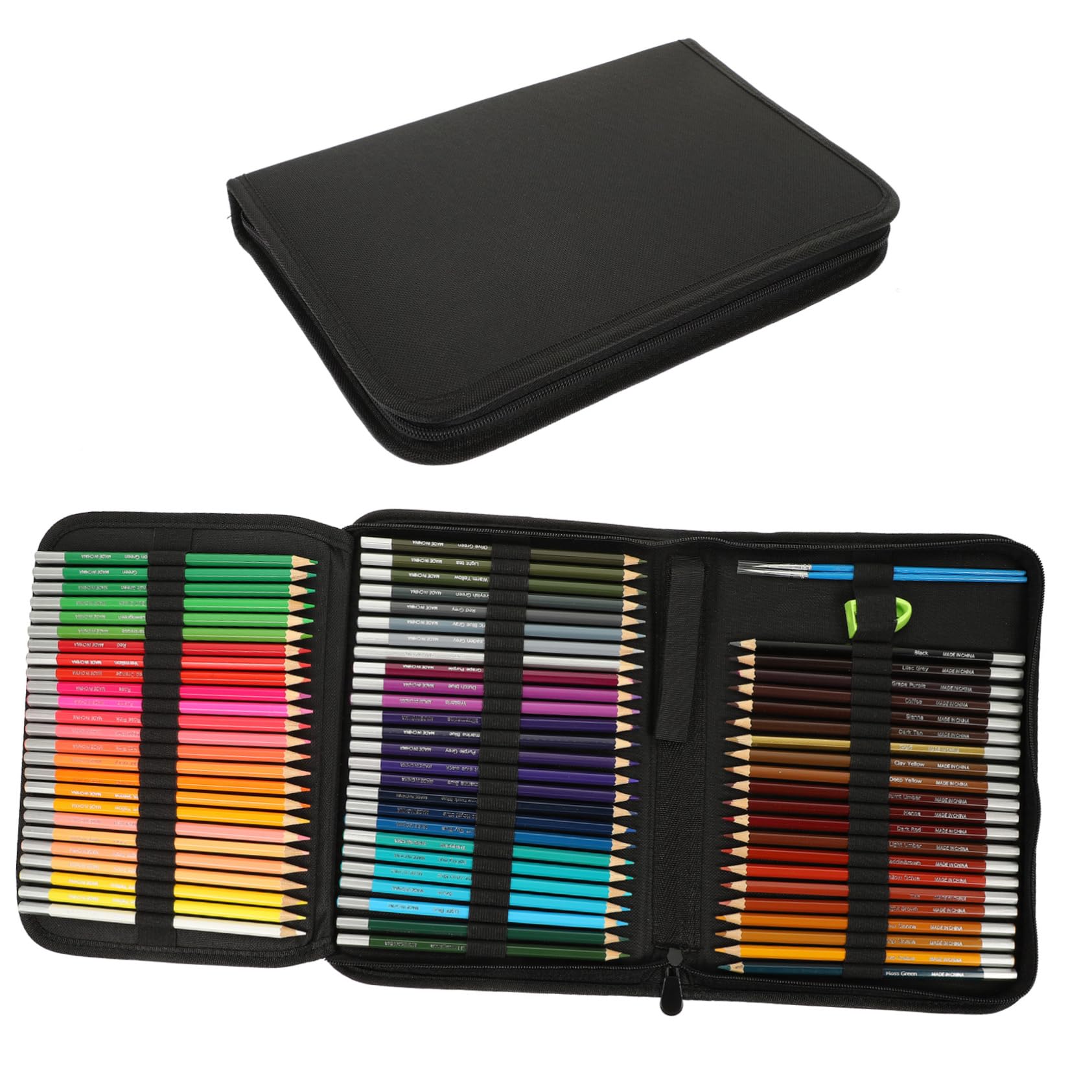 Juego de Lápices de Colores Acuarelables Set de 4 Lápices Hexagonales de Madera con Núcleo de Color para Dibujo y Pintura Adecuado para Niños y Artistas Escolares