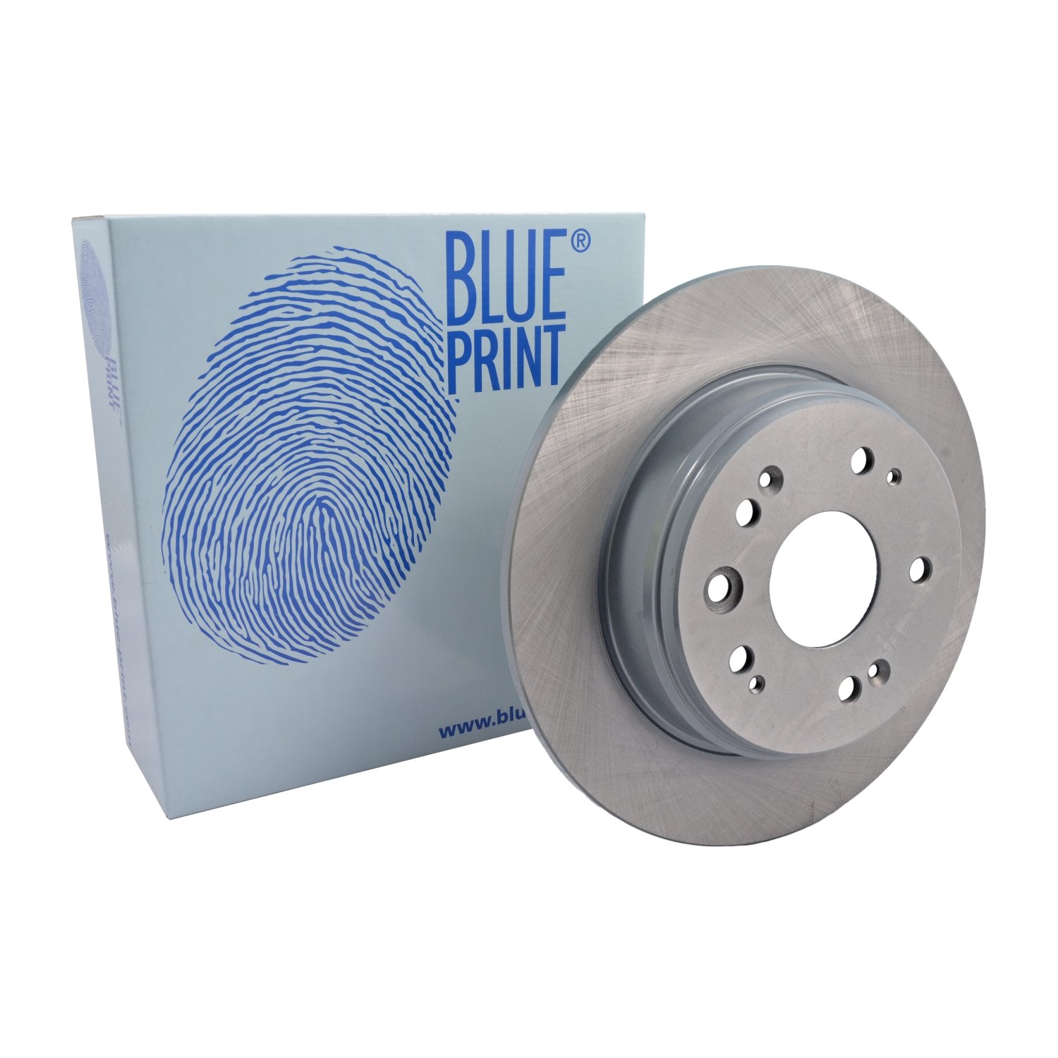 2x Brake Discs Pair Solid Rear 282mm ADH24387 Blue Print Set 42510SCAE00 Quality