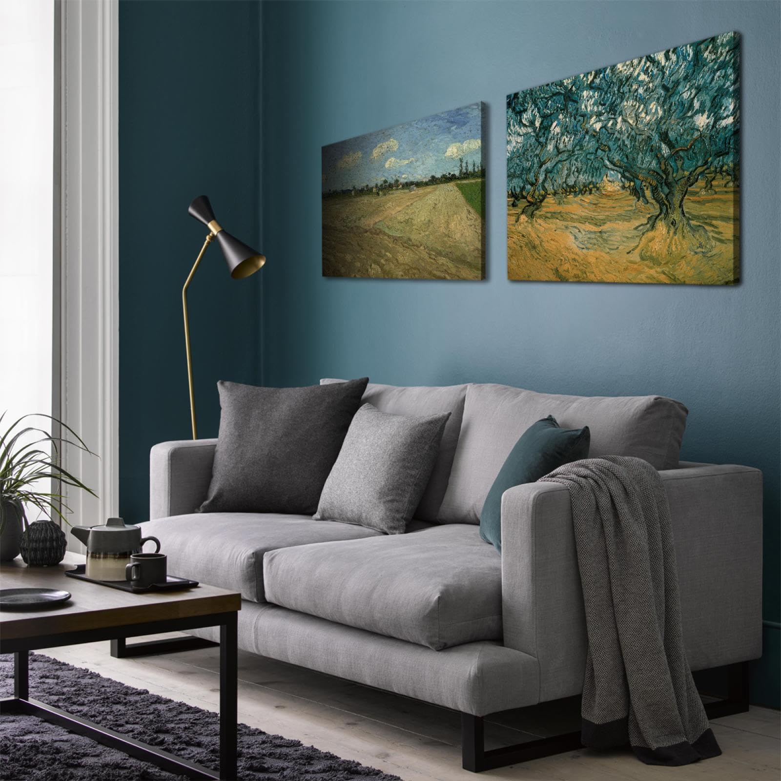 額装品/オーヴェールの家々/フィンセント ファン ゴッホ/ポスター/インテリア オーヴェールの家々（フィンセント ファン ゴッホ） ポスター販売の