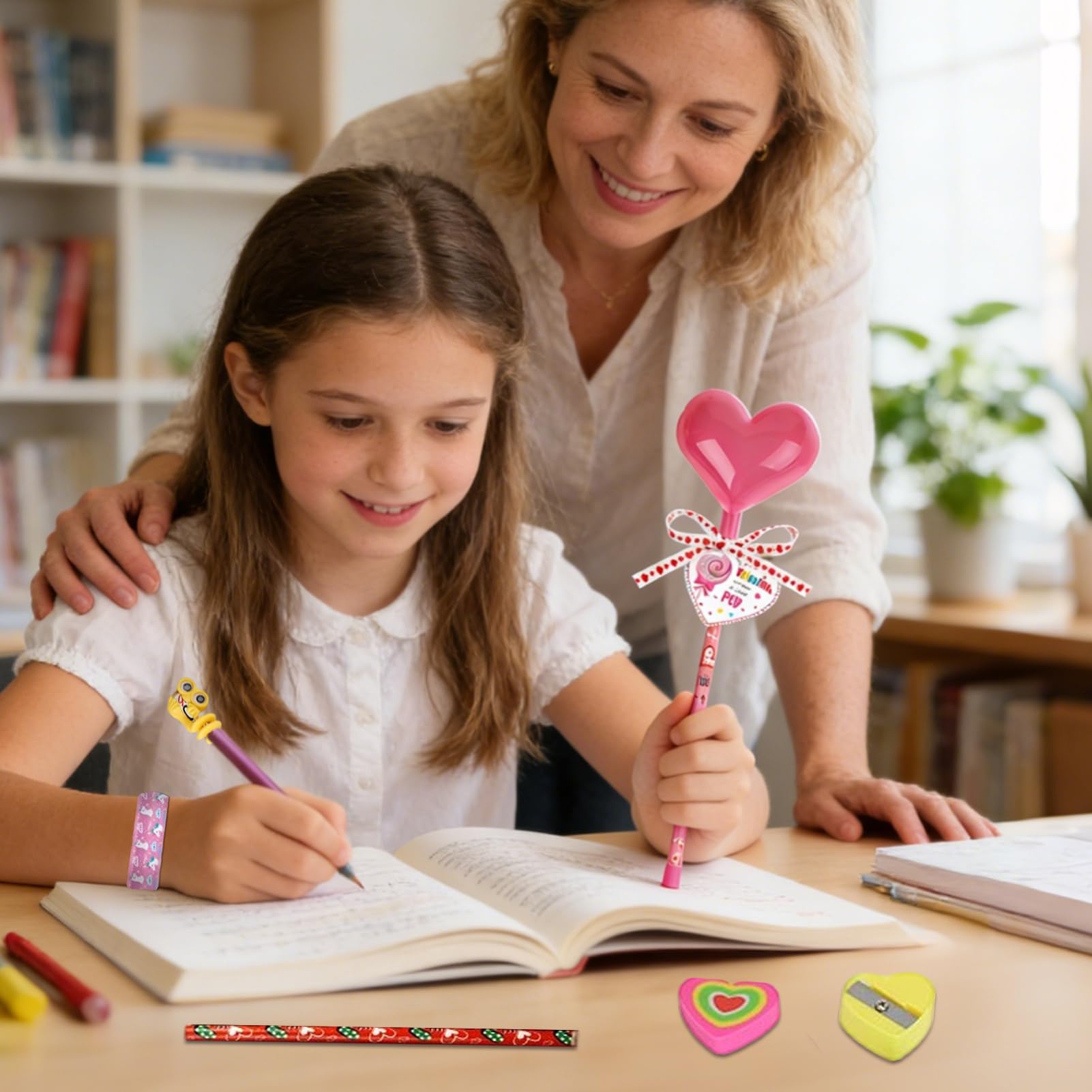 Articoli di Cancelleria per San Set per la Scuola con Adesivi Festivi | Favori Festa Cancelleria Holiday per Bambini Per Studenti Compagni Famiglia Casa Classe Compleanni Feste
