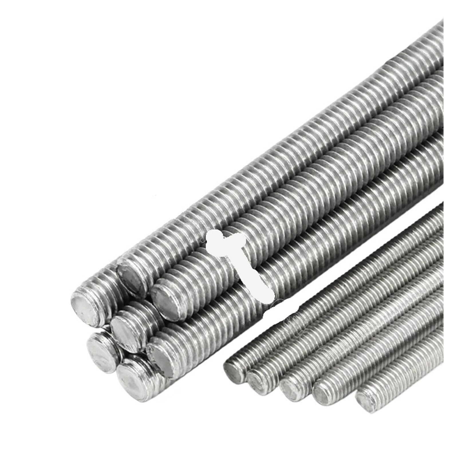 M4 M5 M6 M8 M10 M12 M14-M24 Varilla roscada completa con dientes invertidos Varillas rosca métrica a izquierda Tornillo Perno de acero inoxidable L=250 mm(M14x2.0x250mm)