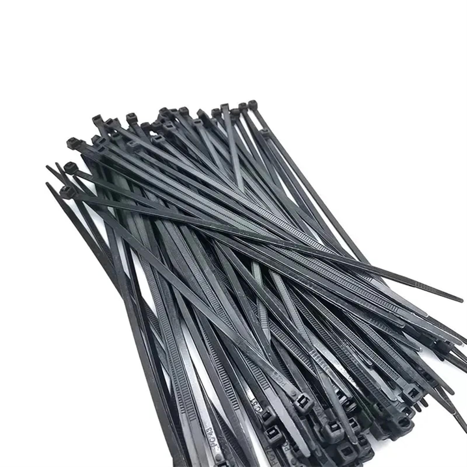 L6nqiag Tie 3X200mm Black Nylon Cable Ties 1000Pcs 3X200mm Nylon Cable Ties Adjustable Self-Locking Cord Straps Fastening Loop Reusable Plastic Wire For Home(Tie 3X200mm Black)