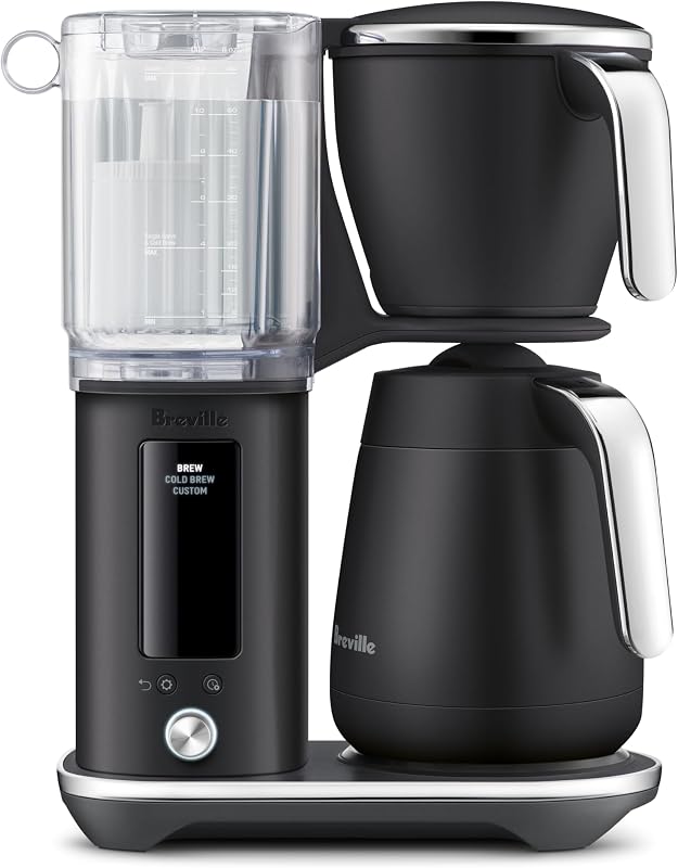 BDC465BTR Jarra térmica Luxe Brewer, trufa negra | Prepare café caliente y frío con esta máquina de café de goteo | La jarra térmica mantiene el café caliente hasta por 4 horas.
