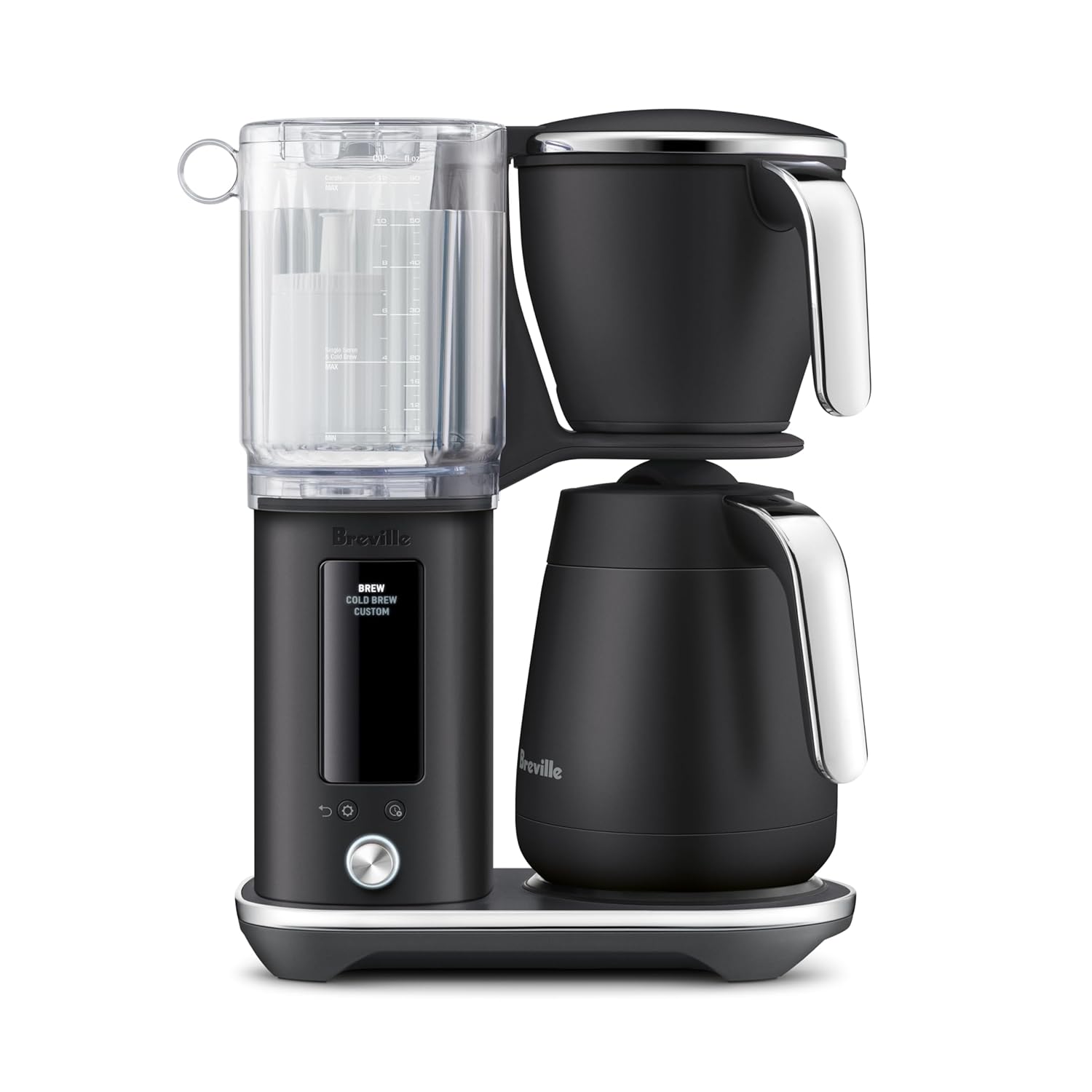 Breville Luxe Drip Coffee Machine BDC465BTR, Black Truffle, Thermal Carafe