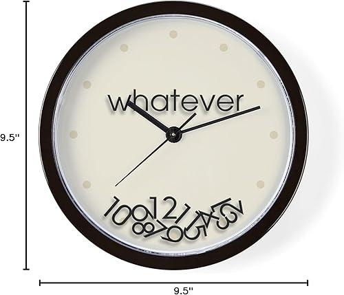 Miniatura 3 de CafePress Reloj de pared de 10 pulgadas para sala de estar, cocina u oficina