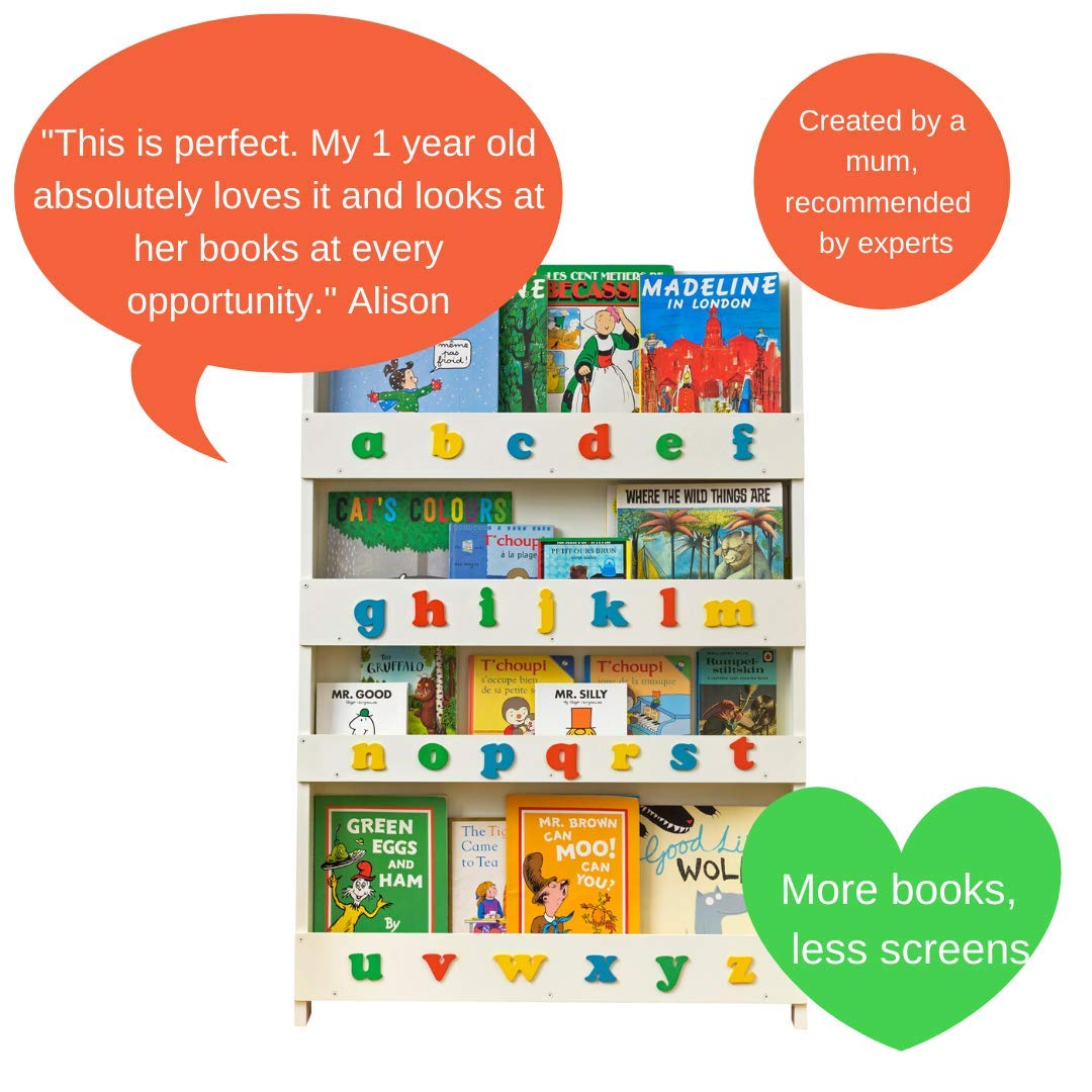 Buy Tidy Books® Childrens Alphabet Bookcase (010) Gets Kids Reading