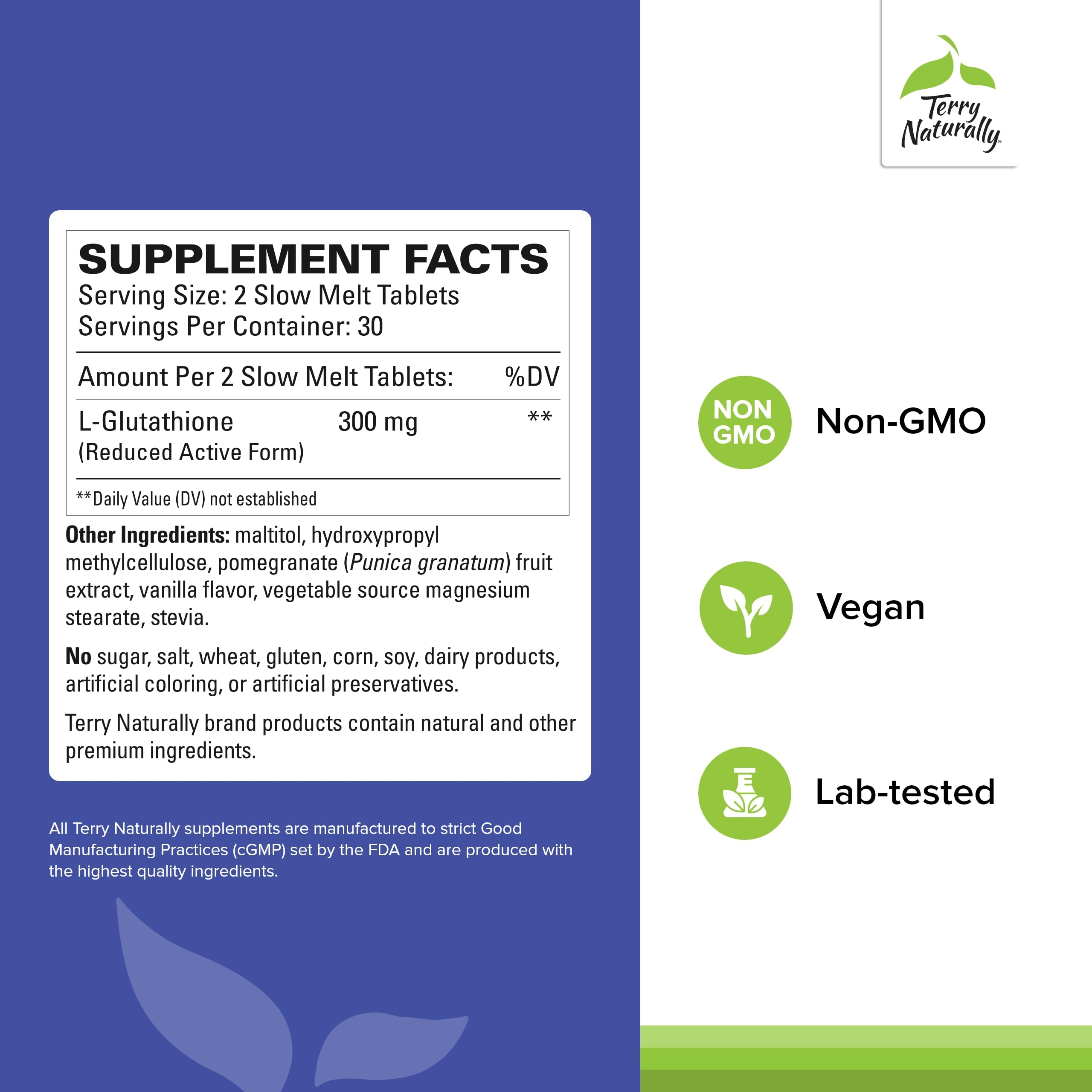 Amazon.com: Terry Naturally Clinical Glutathione - Antioxidant Supplement for High Absorption - Dietary Supplement with L-Glutathione - Vegan Supplement to Support Cell Health - 60 Slow Melt Tablets (Pack of 2) : Health & Household Amazon.com: Terry Naturally Clinical Glutathione - Antioxidant Supplement for High Absorption - Dietary Supplement with L-Glutathione - Vegan Supplement to Support Cell Health - 60 Slow Melt Tablets (Pack of 2) : Health & Household