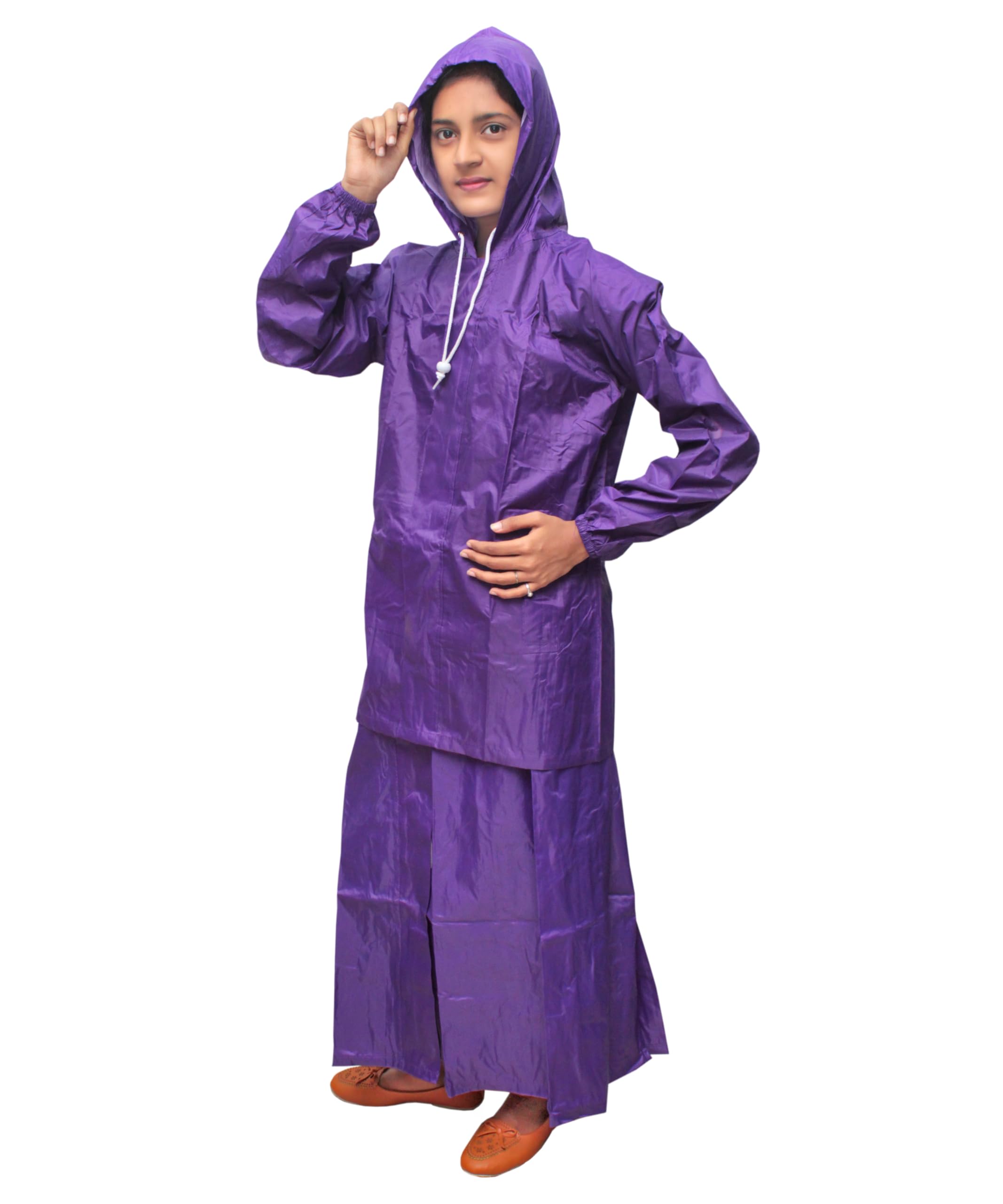 goodluck Women's Raincoat & Skirt Suit Set-picture-12