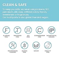 Vista 5 de Himalaya Botanique Complete Care - Pasta de dientes, a base de hierbas, sabor a canela, combate la placa, refresca el aliento, sin flúor, sin