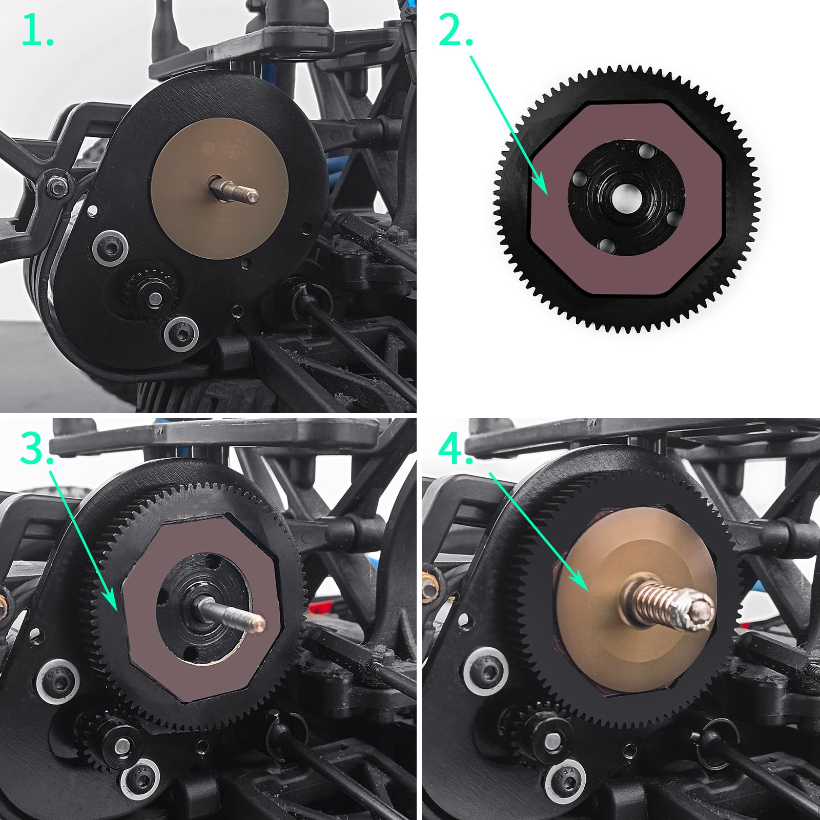 Exotek Flite 48P Machined Spur Gear (81T) Are Available Online And In Store At Campbelltown Hobbies - Foto 7