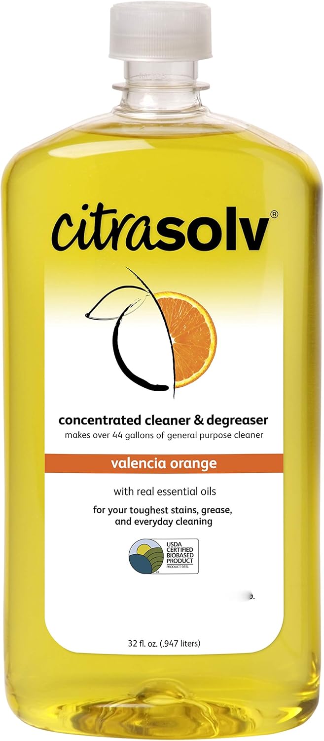 Citra Solv & Air Scense | Special Bundle | Concentrated Cleaner & Degreaser | Essential Oil Air Freshener | Household Cleaner Non-Aerosol | Valencia Orange & Lime