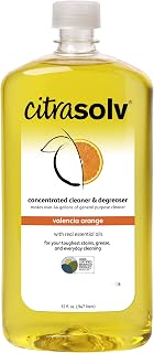 Citra Solv Natural Cleaner & Degreaser Concentrate, Valencia Orange, 32 Ounce